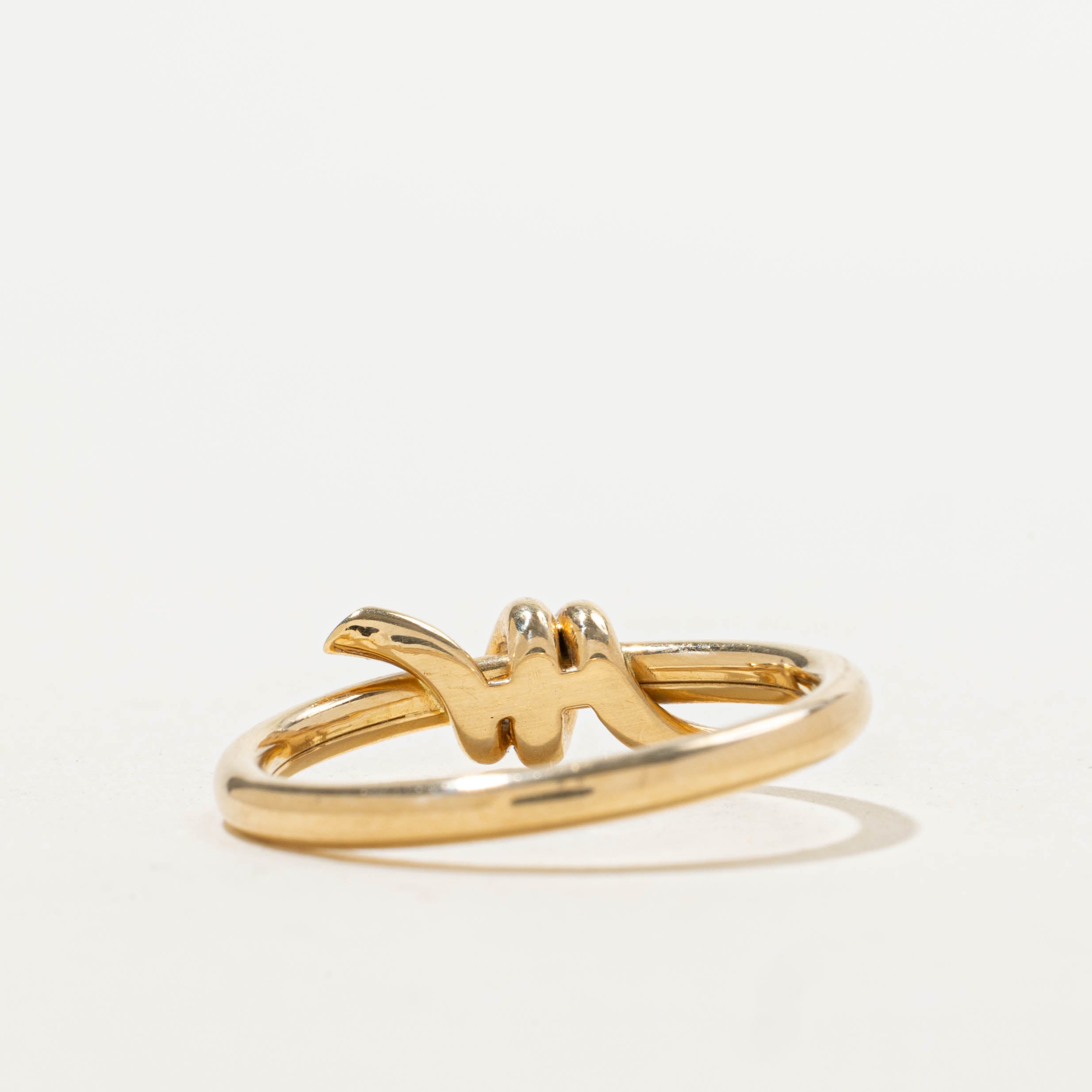 18k Yellow Gold Knot Ring | SZ 6.25