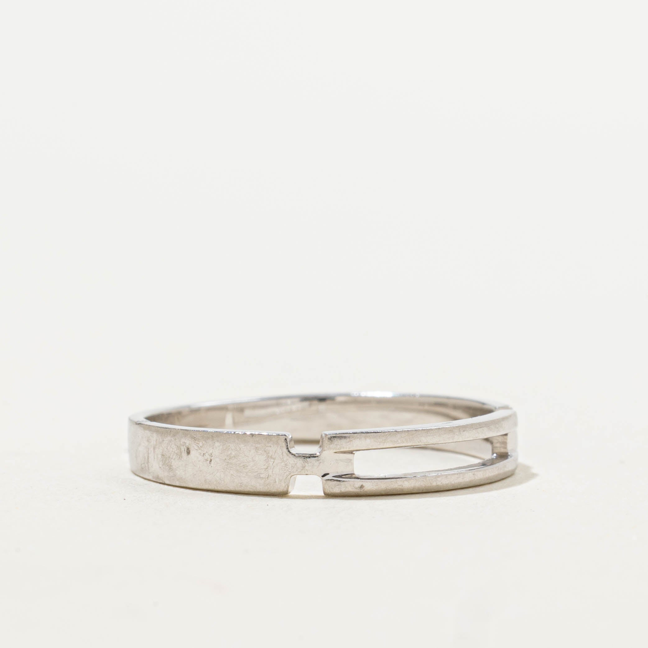 950 Platinum Openwork Band | 3.30mm | SZ 7.5