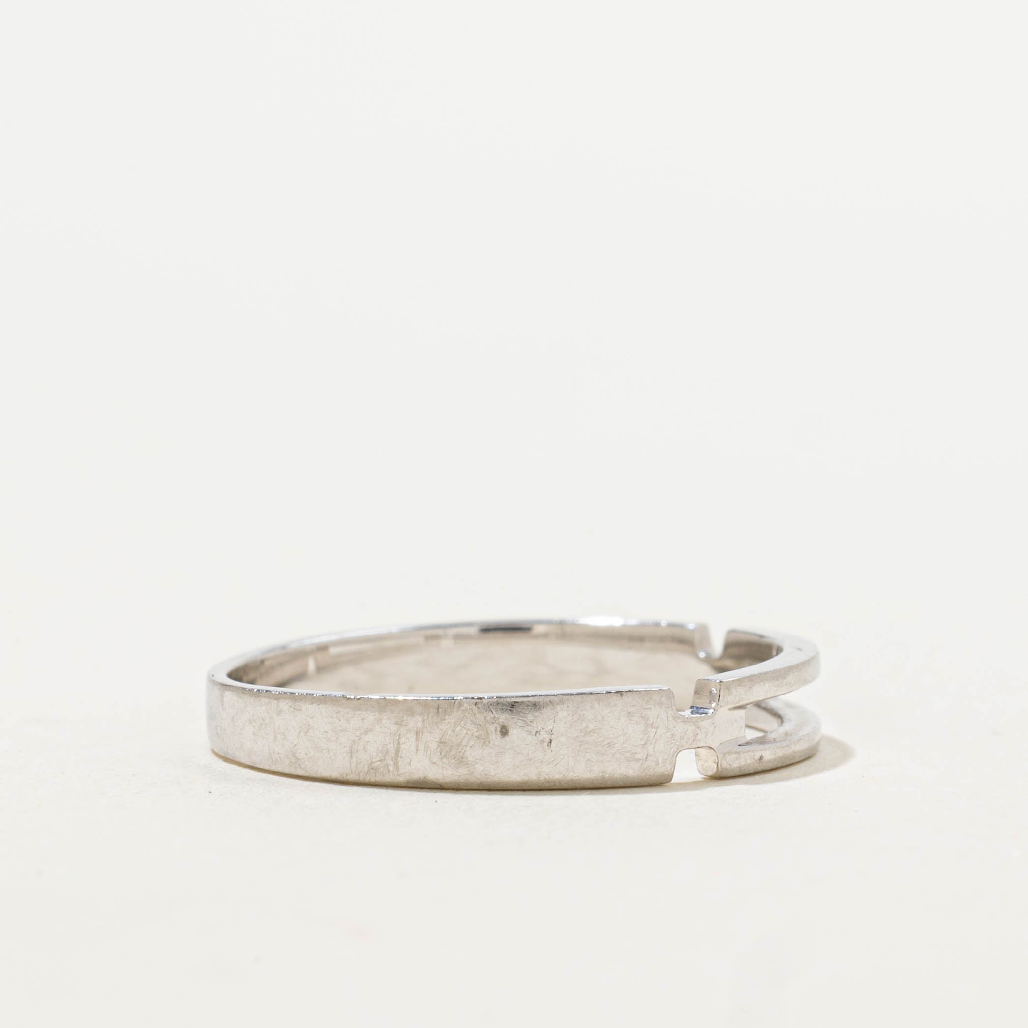 950 Platinum Openwork Band | 3.30mm | SZ 7.5
