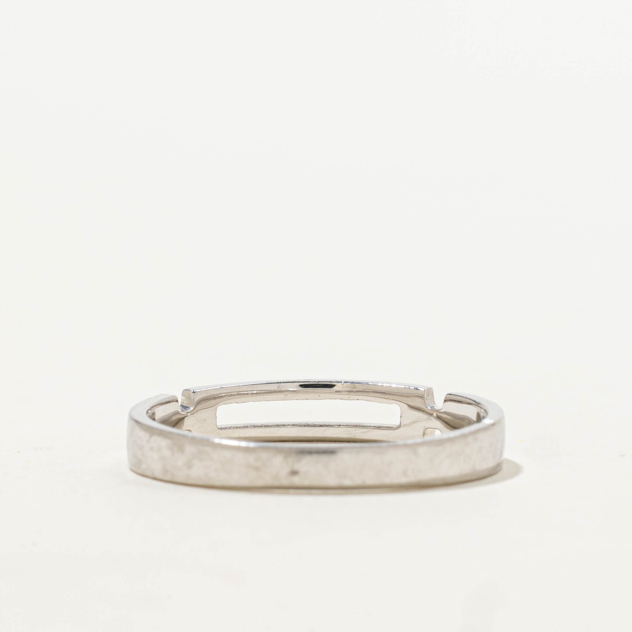 950 Platinum Openwork Band | 3.30mm | SZ 7.5