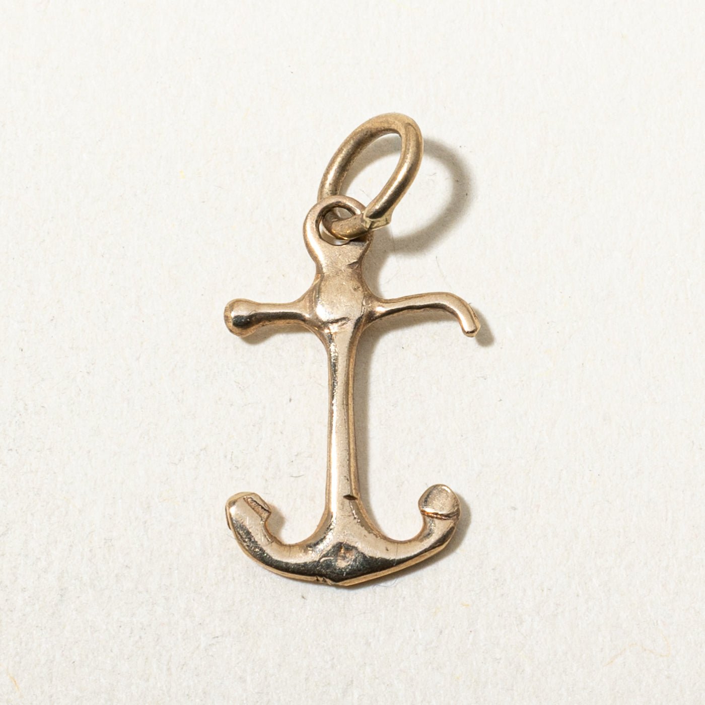 10k Yellow Gold Anchor Charm