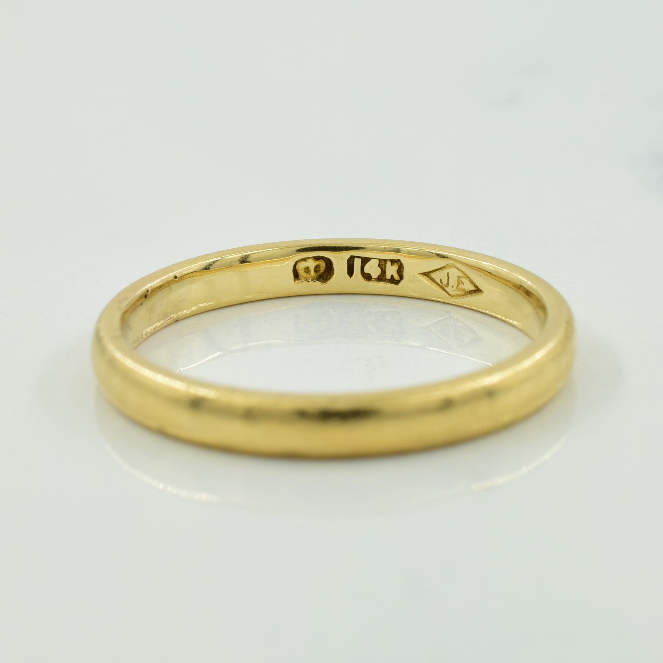 14k Yellow Gold Band | SZ 7.5 |