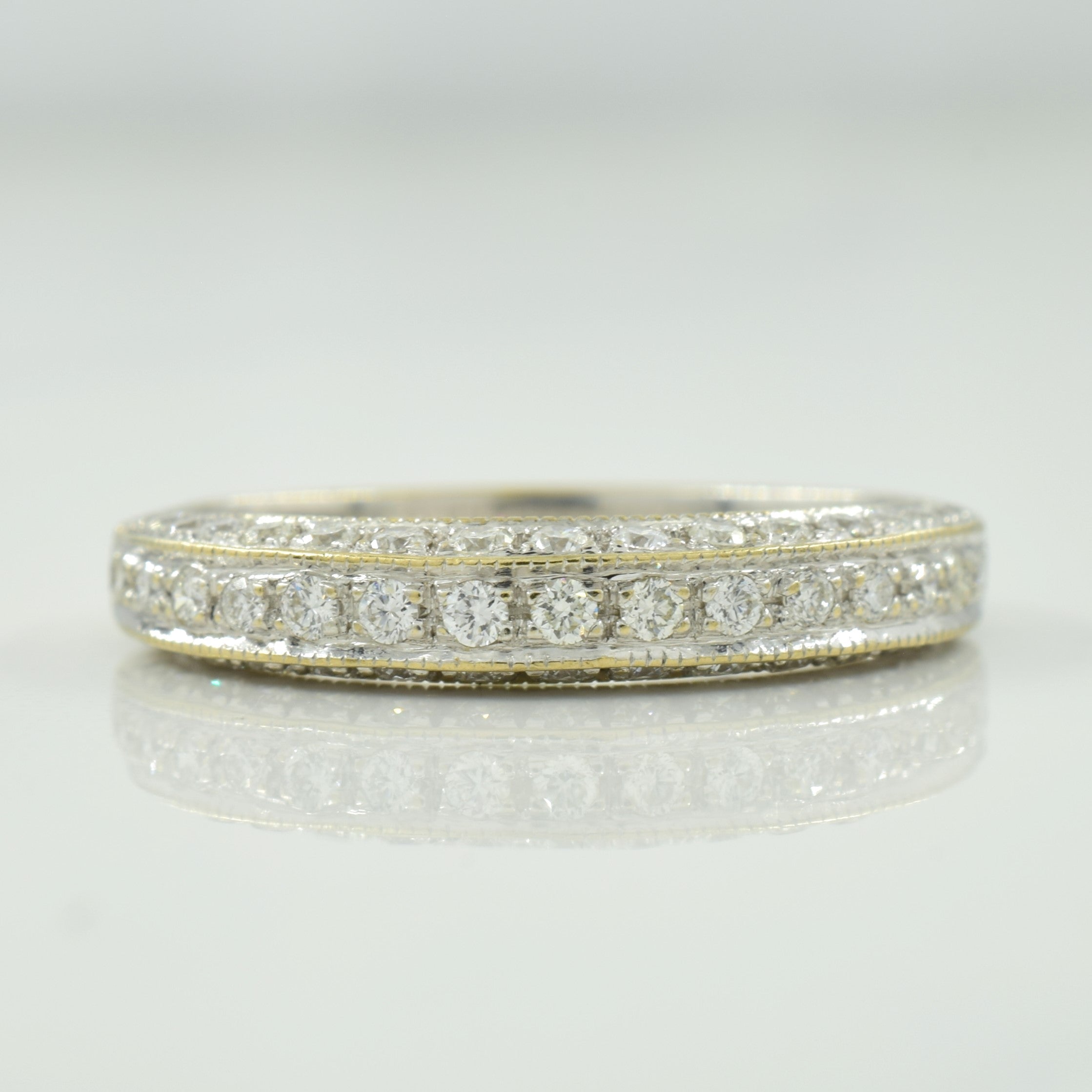 Semi Eternity Diamond Ring | 0.44ctw | SZ 5 |