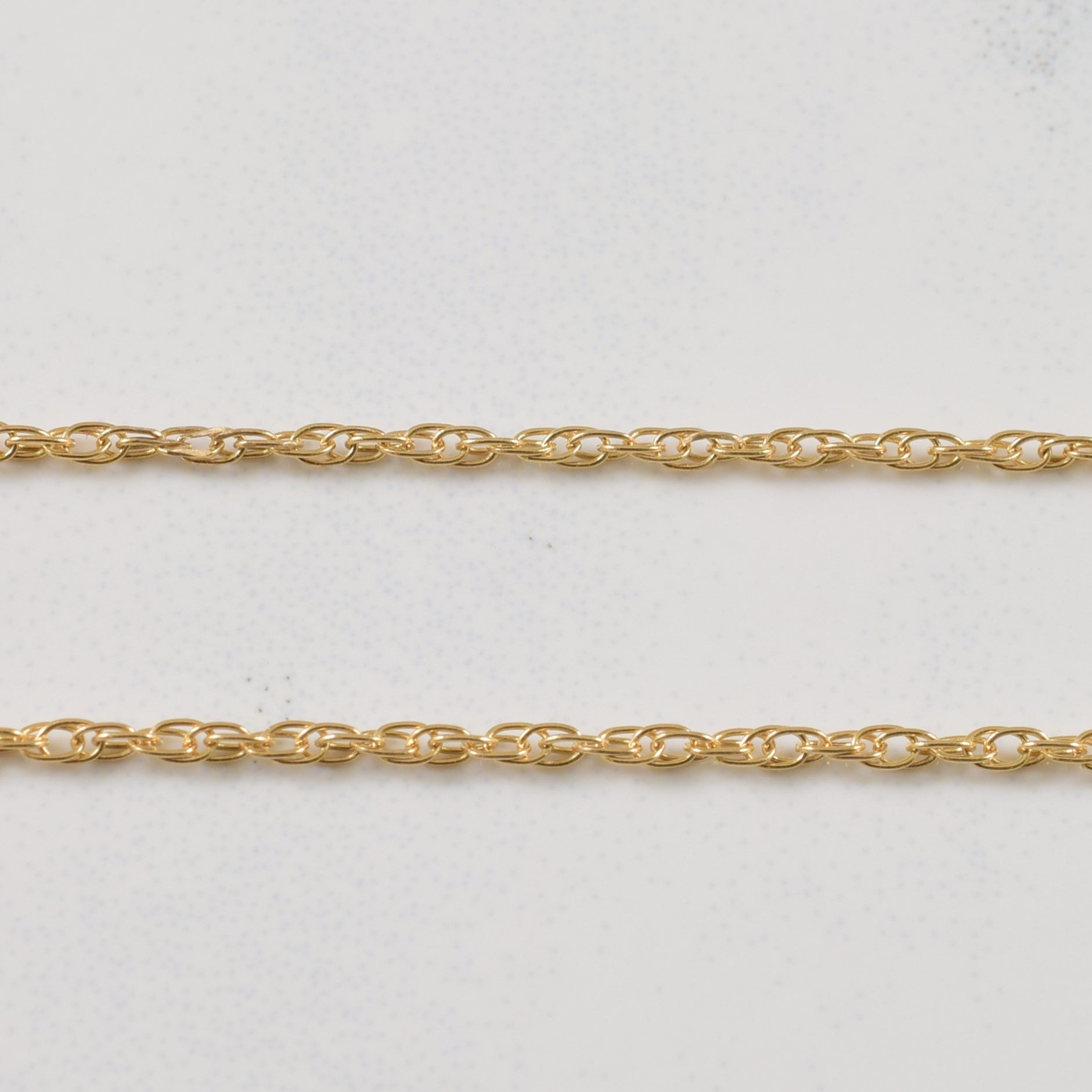 Sapphire & Diamond Necklace | 0.25ct, 0.02ctw | 16.5" |