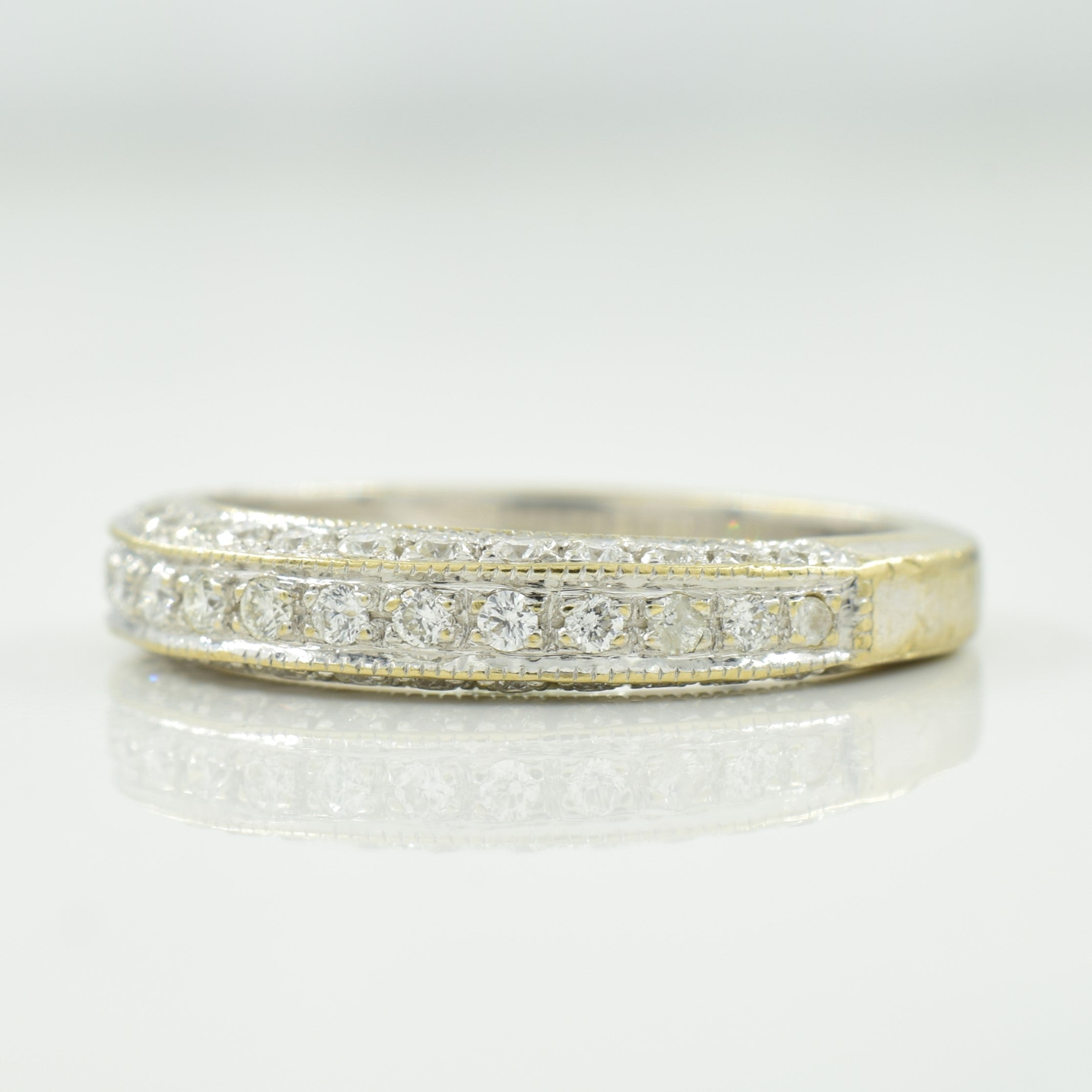 Semi Eternity Diamond Ring | 0.44ctw | SZ 5 |