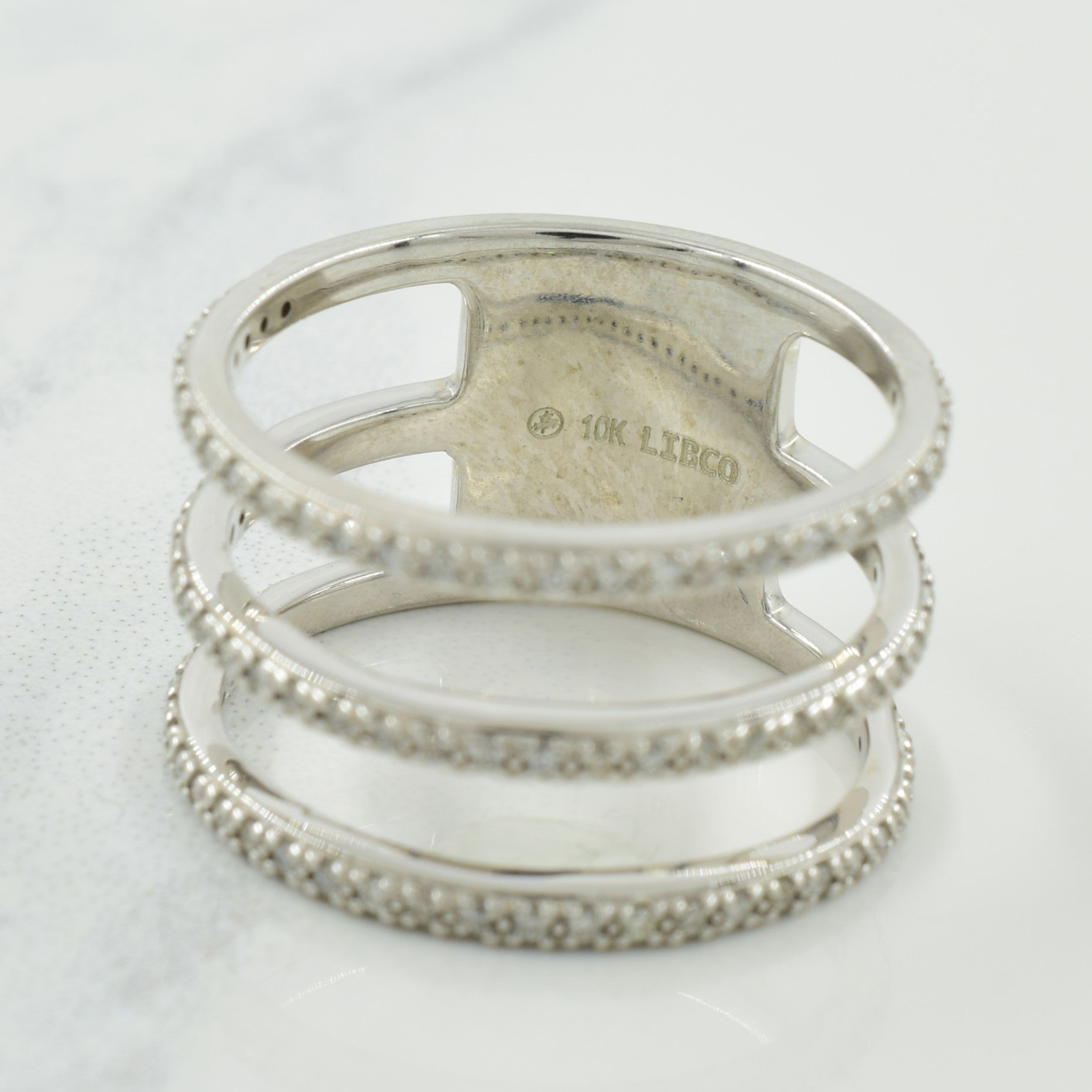 Three Row Diamond Ring | 0.33ctw | SZ 6.25 |