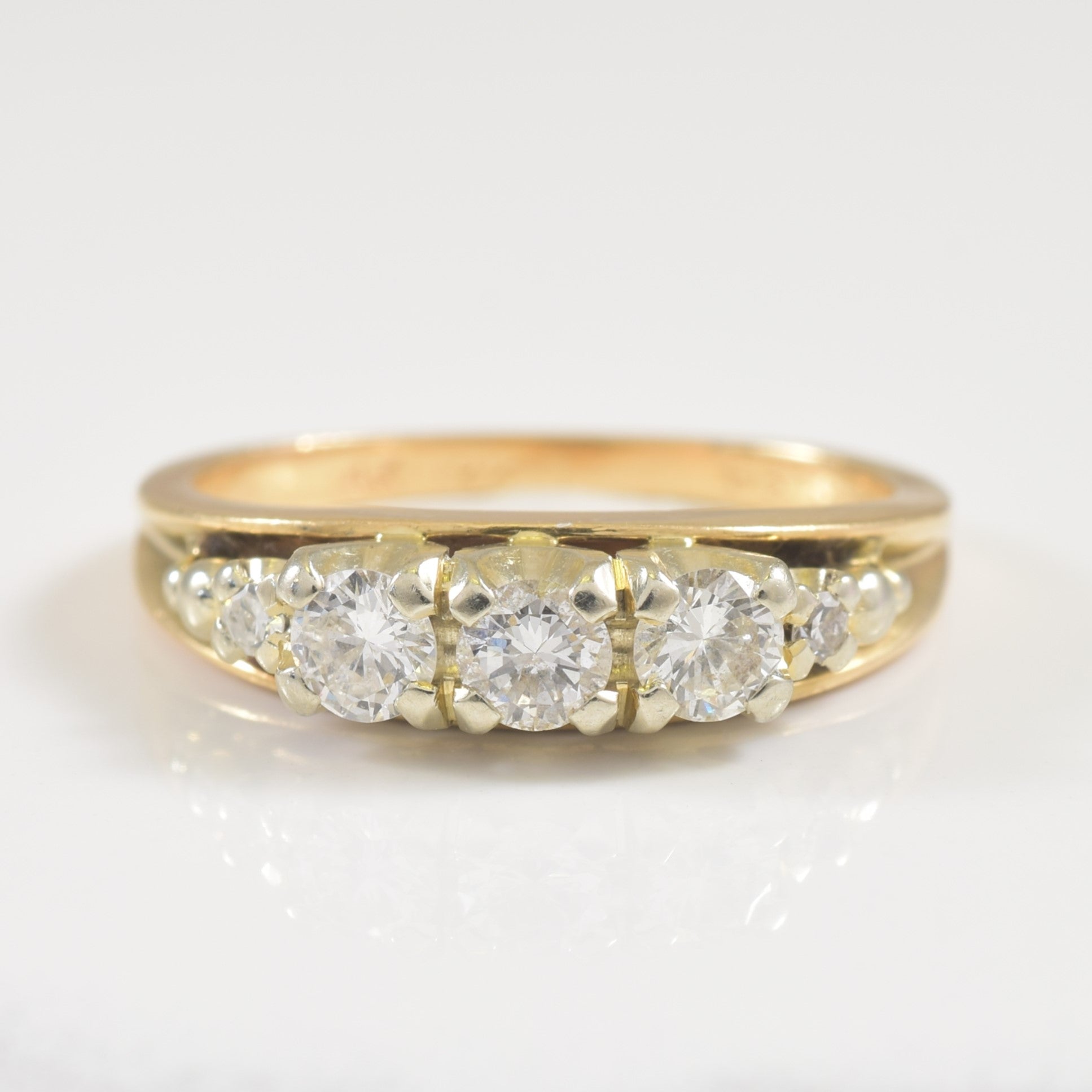 Five Stone Diamond Ring | 0.42ctw | SZ 4.5 |