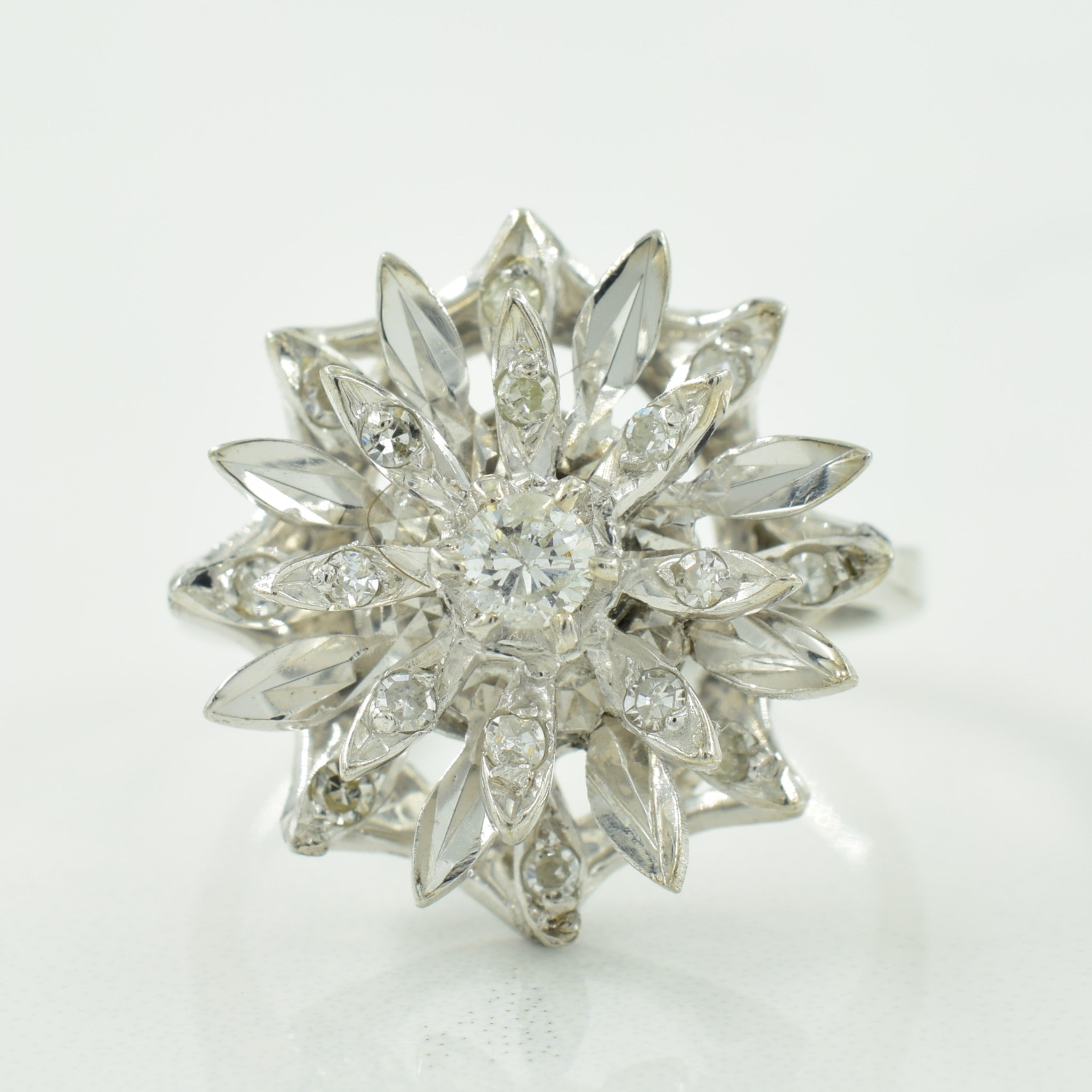 Diamond Cocktail Ring | 0.27ctw | SZ 7 |