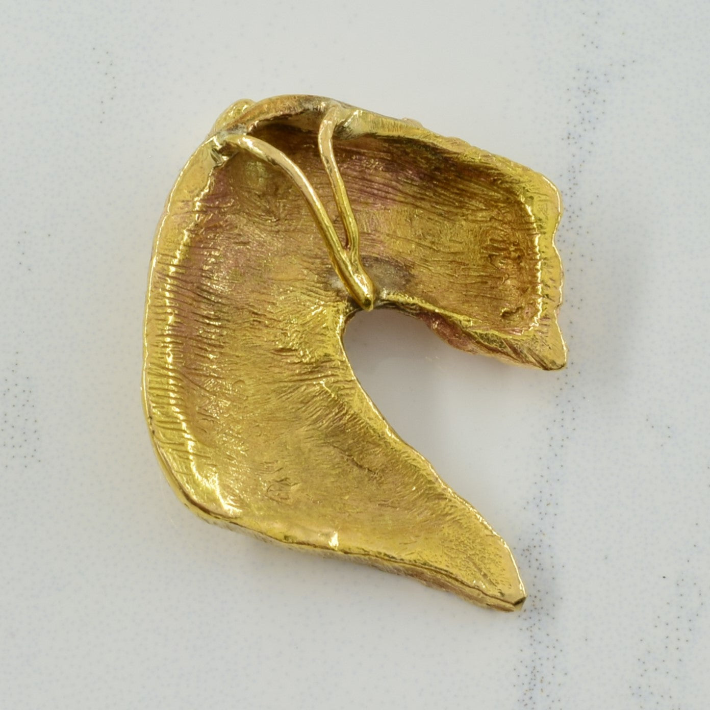 14k Yellow Gold Kerry Blue Terrier Pendant |