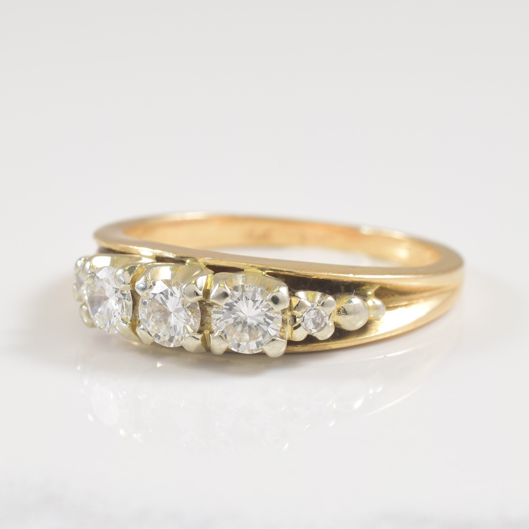 Five Stone Diamond Ring | 0.42ctw | SZ 4.5 |