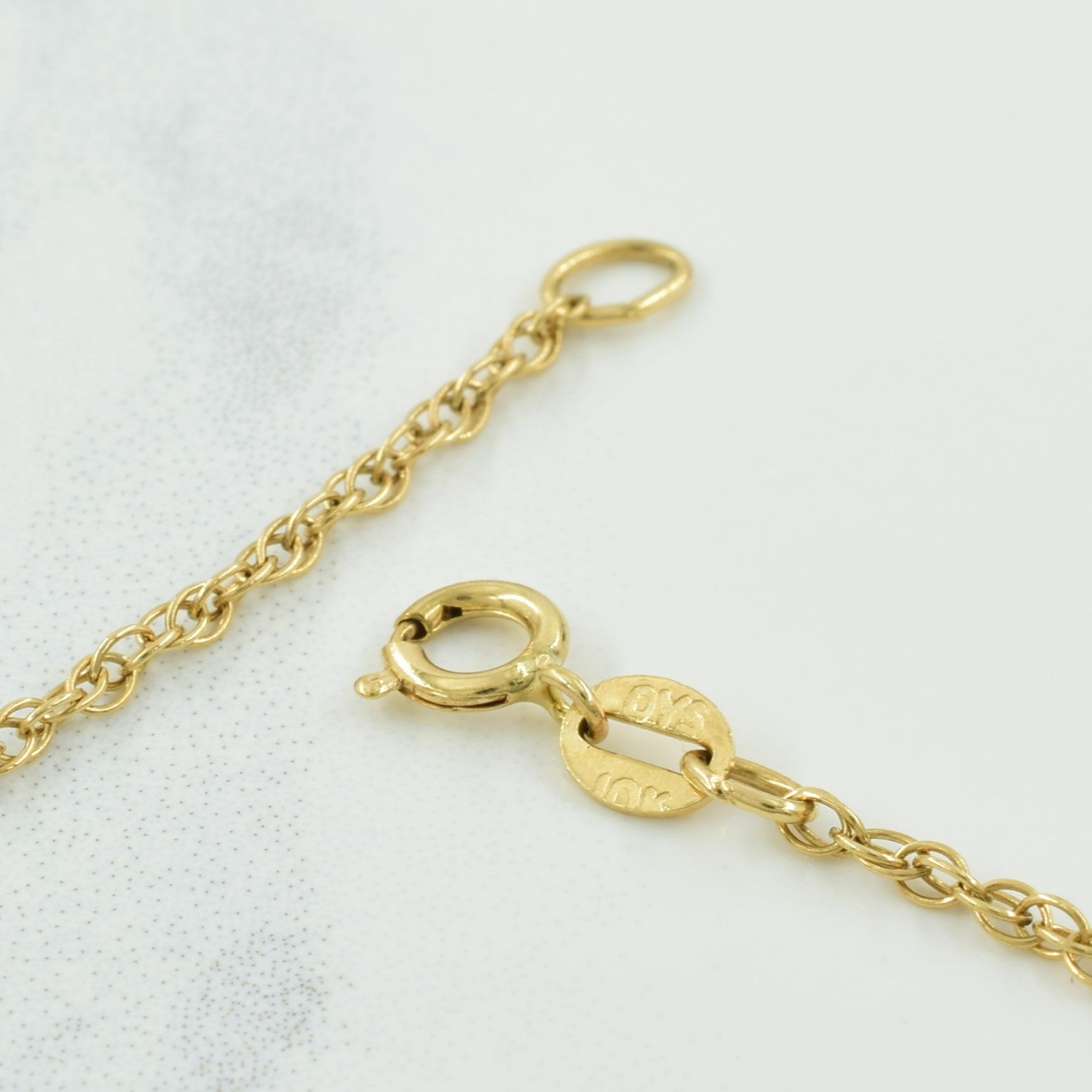 10k Yellow Gold Prince of Wales Chain | 19" |