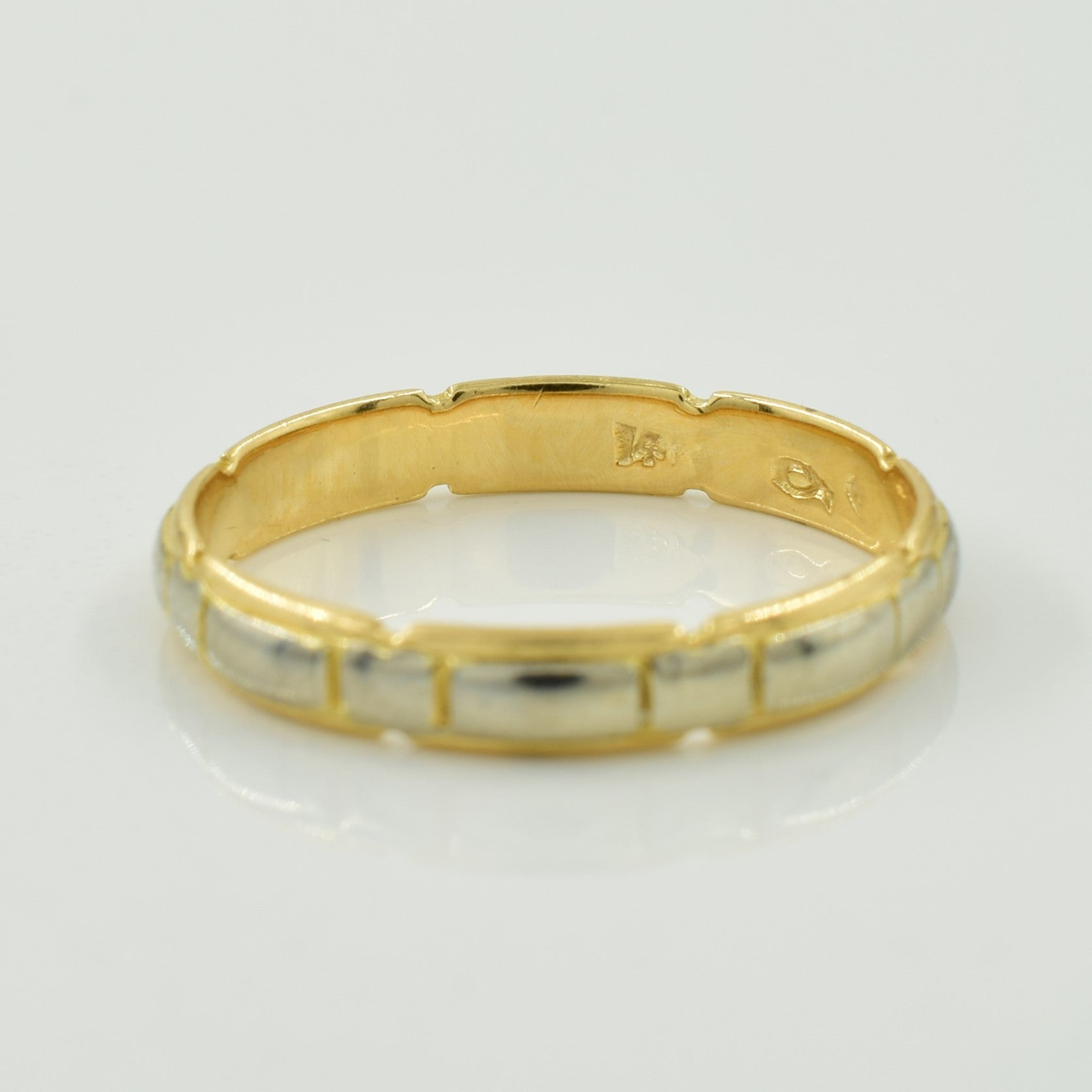 14k Two Tone Gold Ring | SZ 6.25 |