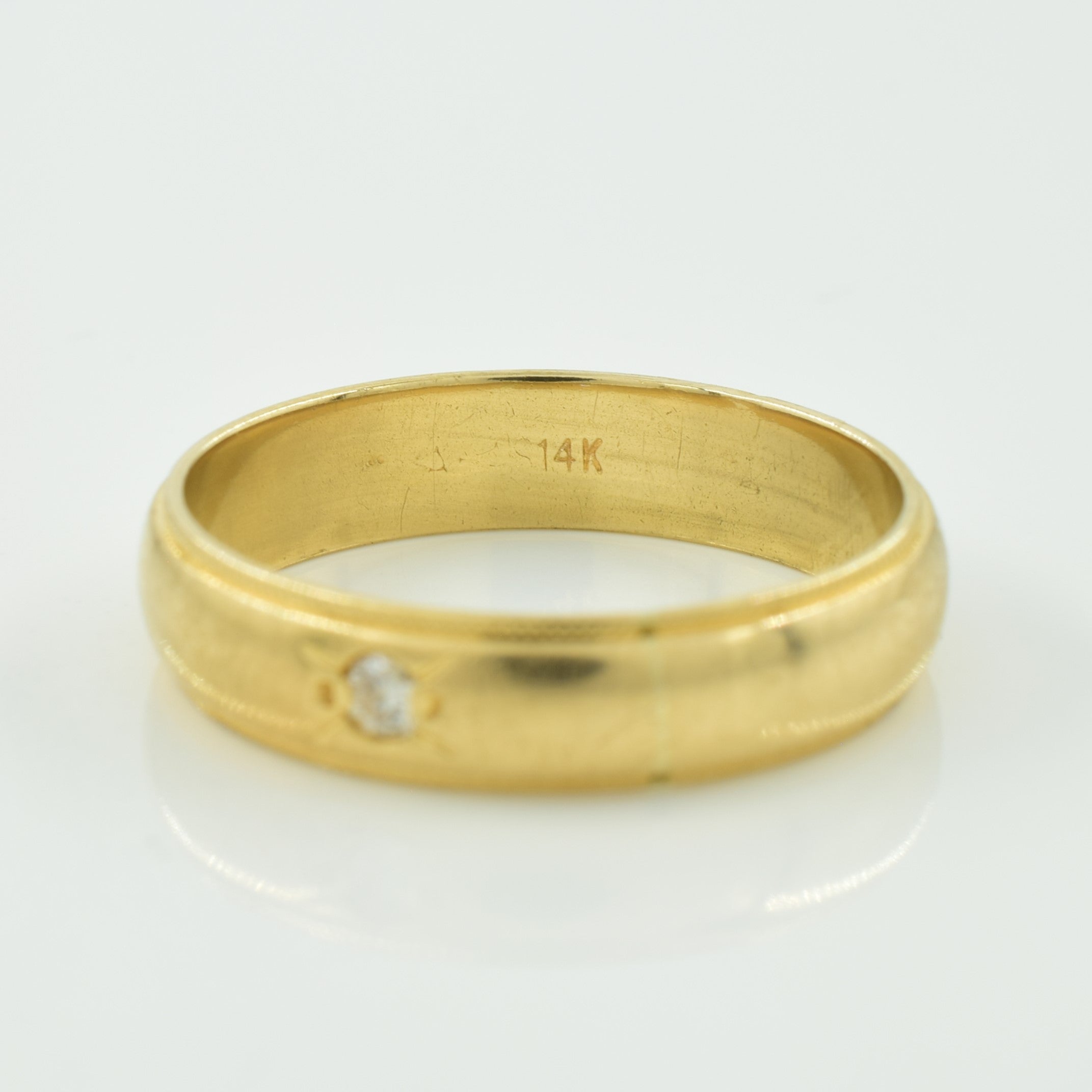 Single Stone Diamond Ring | 0.05ct | SZ 9.75 |