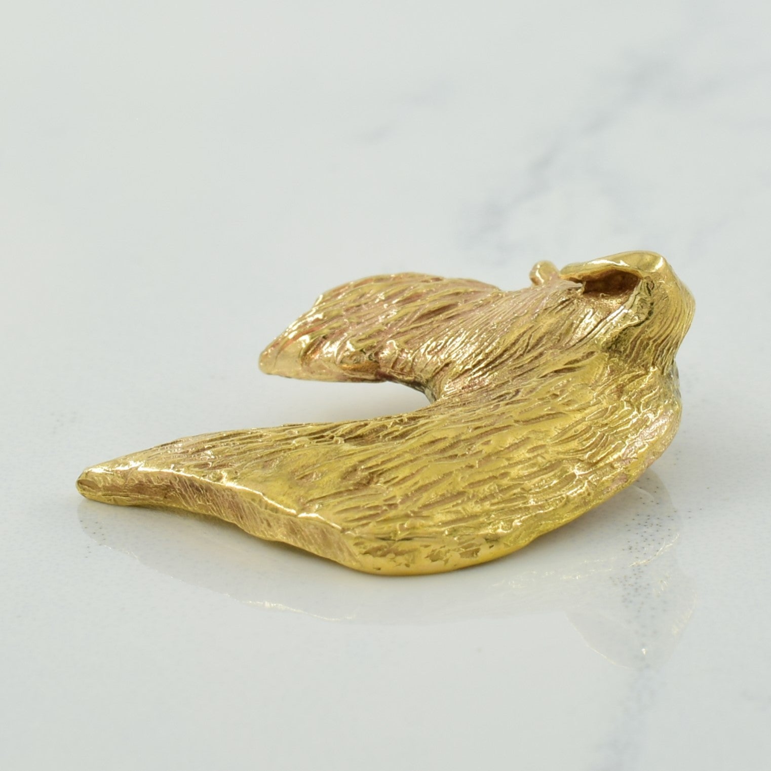 14k Yellow Gold Kerry Blue Terrier Pendant |