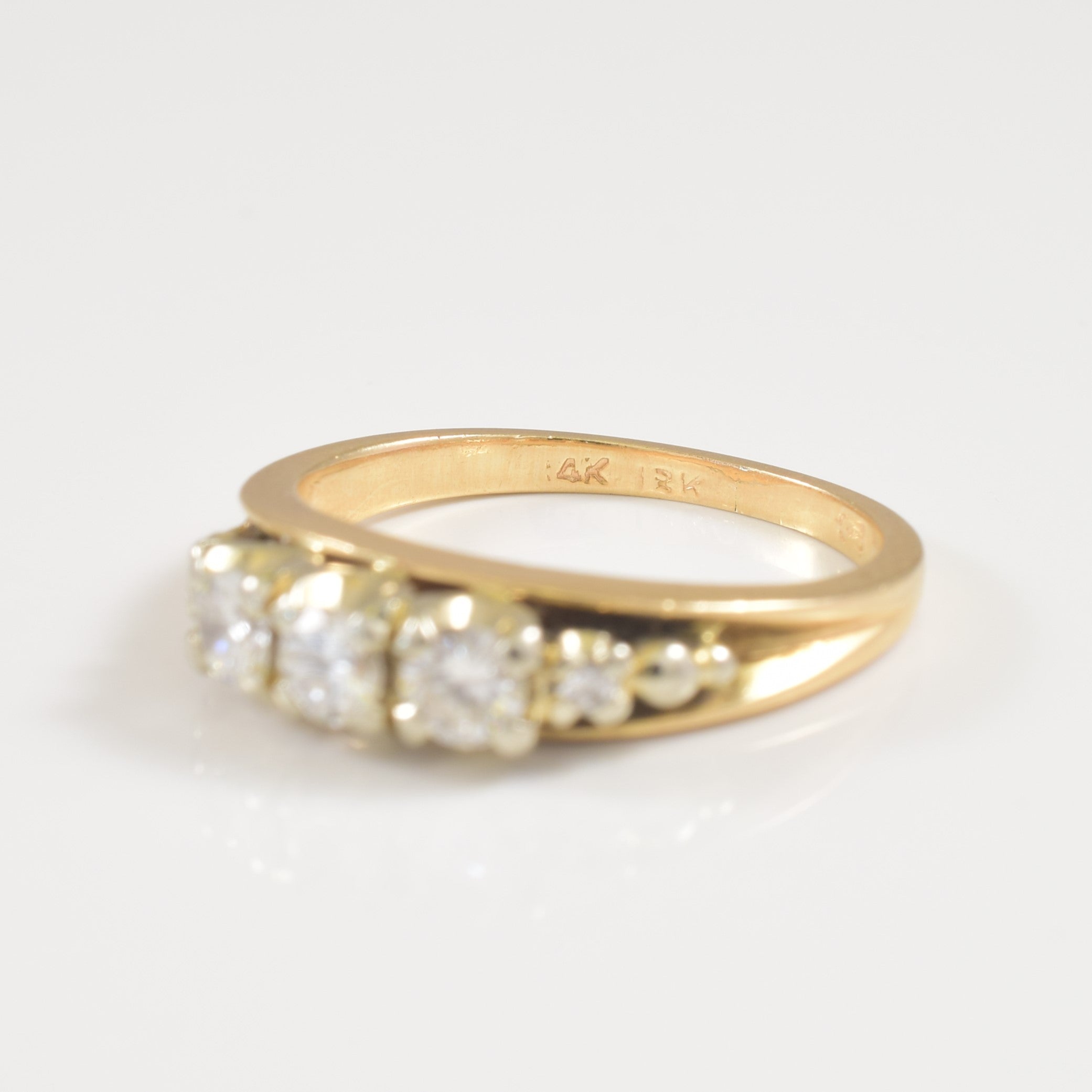 Five Stone Diamond Ring | 0.42ctw | SZ 4.5 |