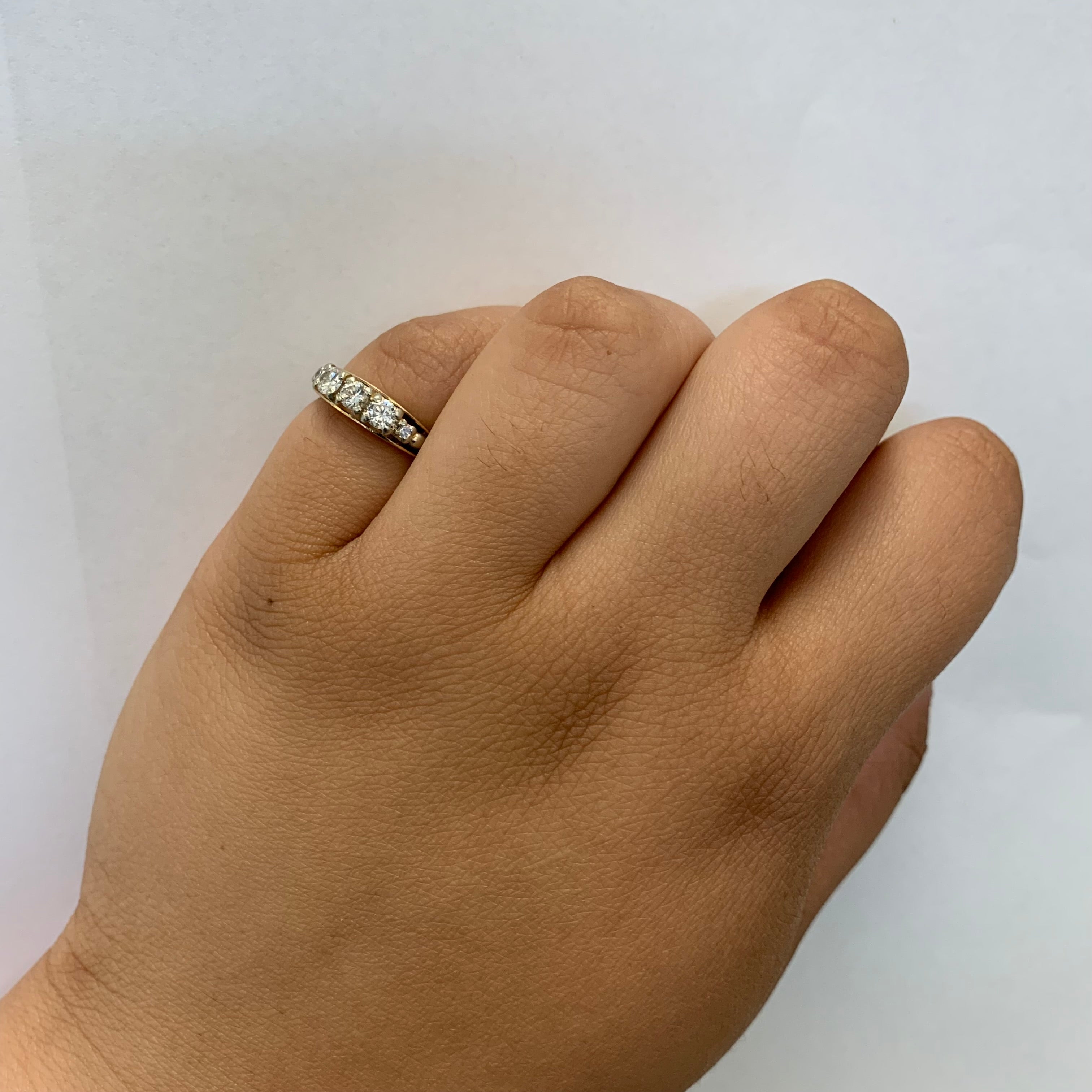 Five Stone Diamond Ring | 0.42ctw | SZ 4.5 |
