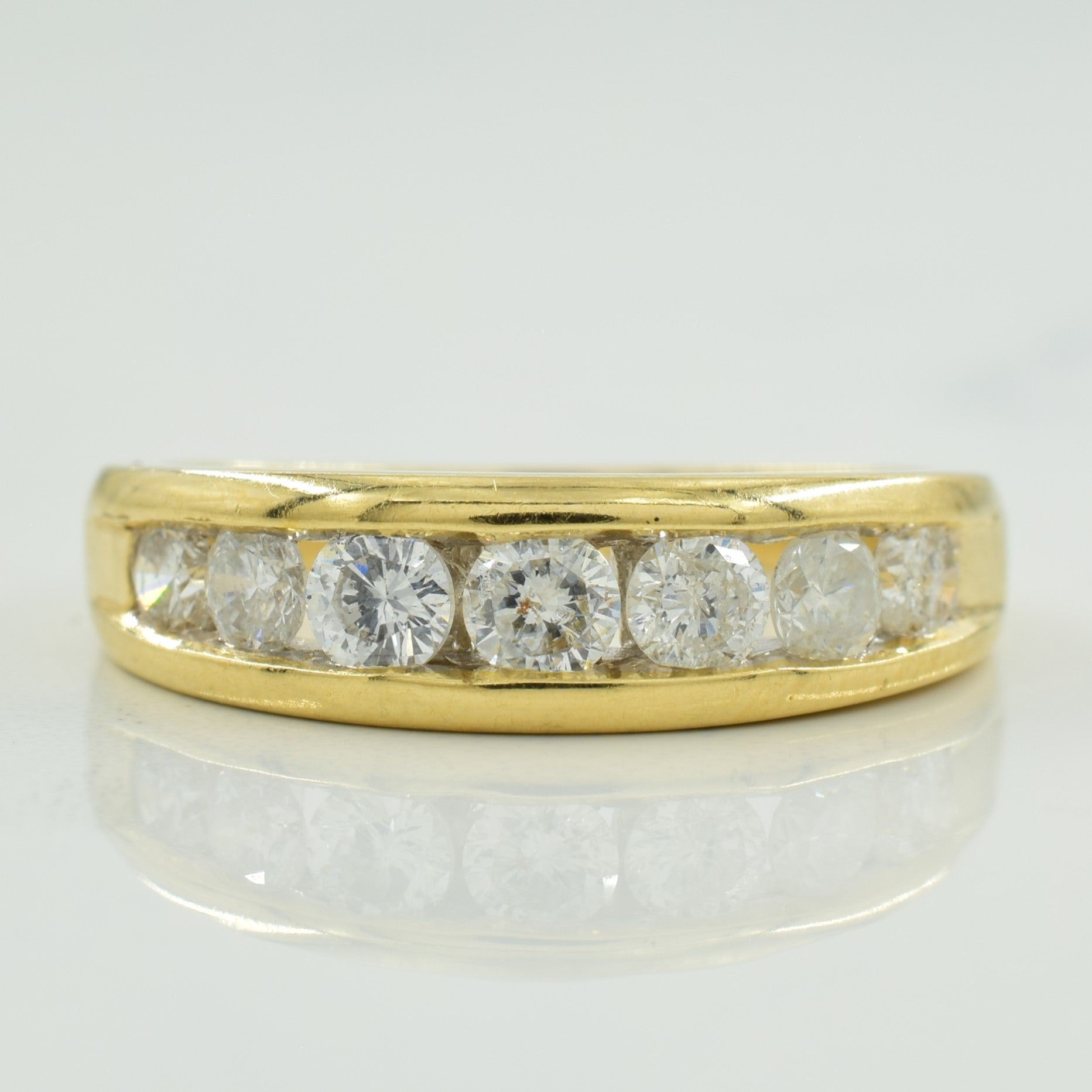Channel Set Diamond Ring | 0.70ctw | SZ 6.75 |