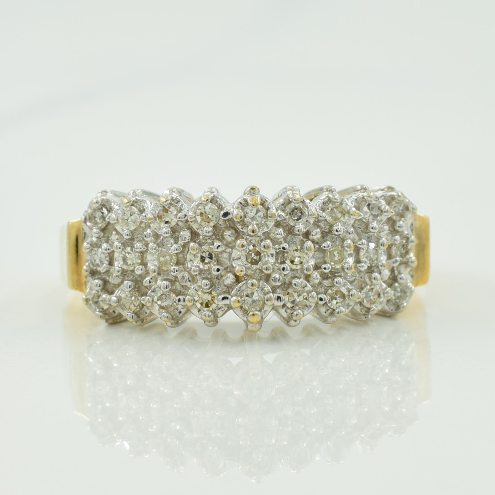 Cluster Diamond Ring | 0.14ctw | SZ 6.75 |