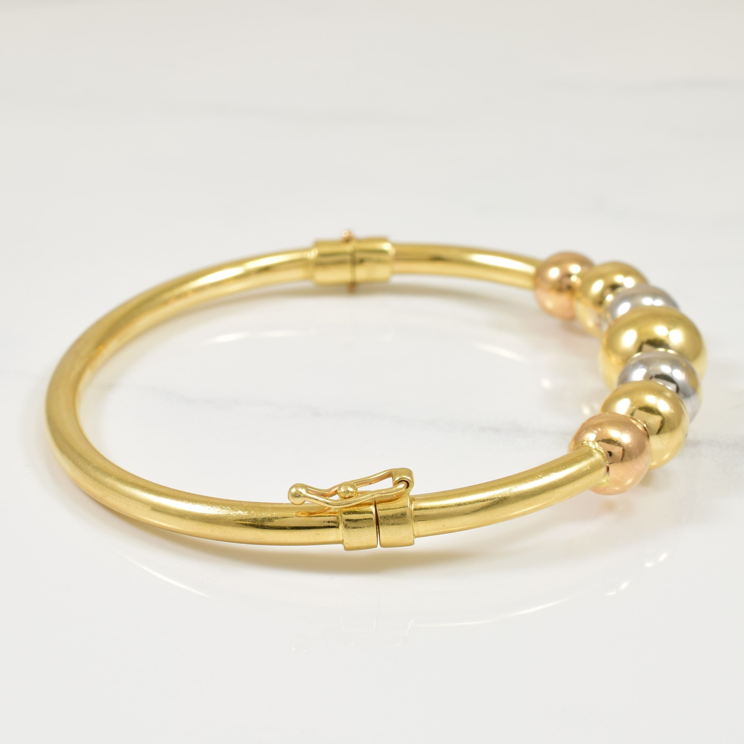 18k Two Tone Bracelet | 8" |