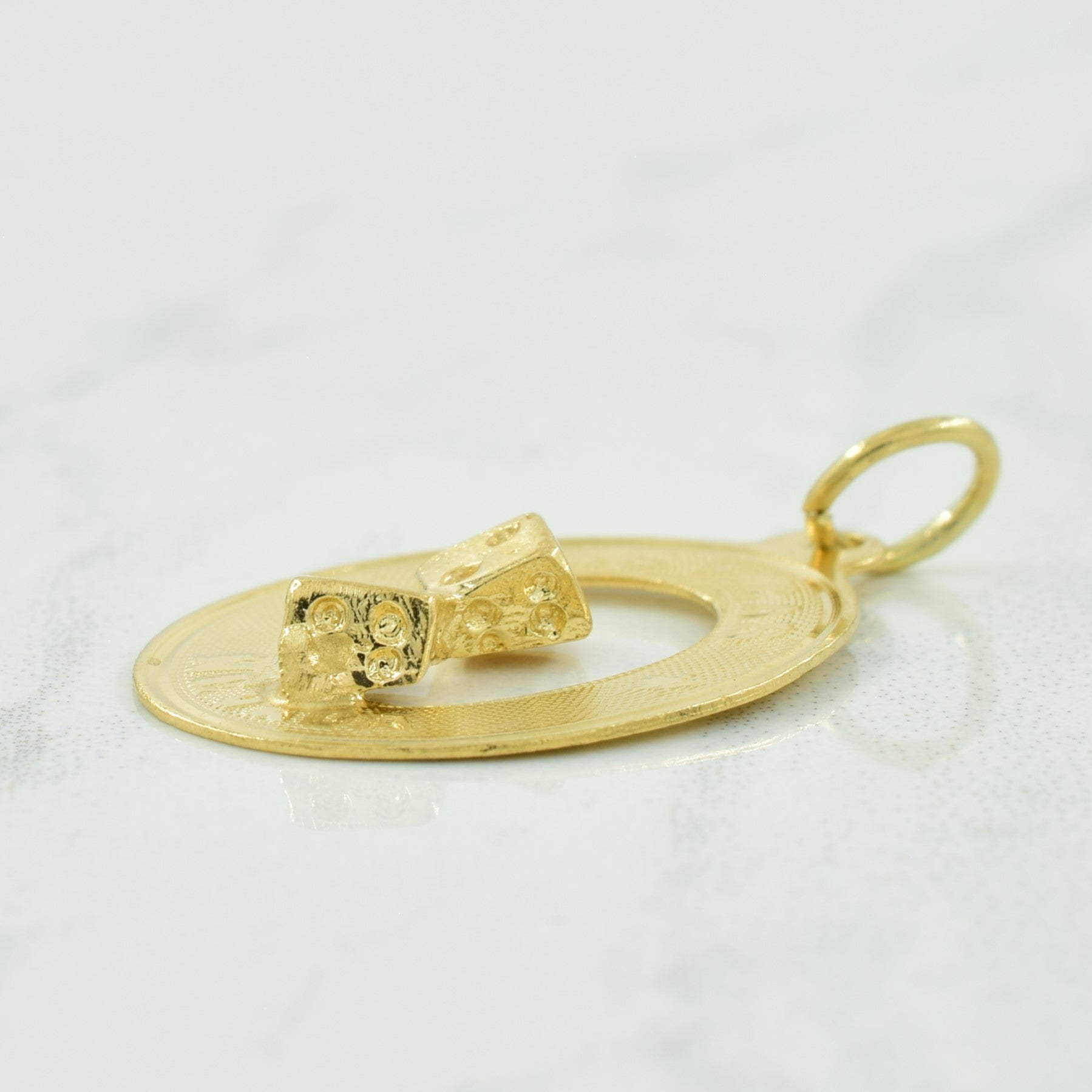14k Yellow Gold Las Vegas Charm |