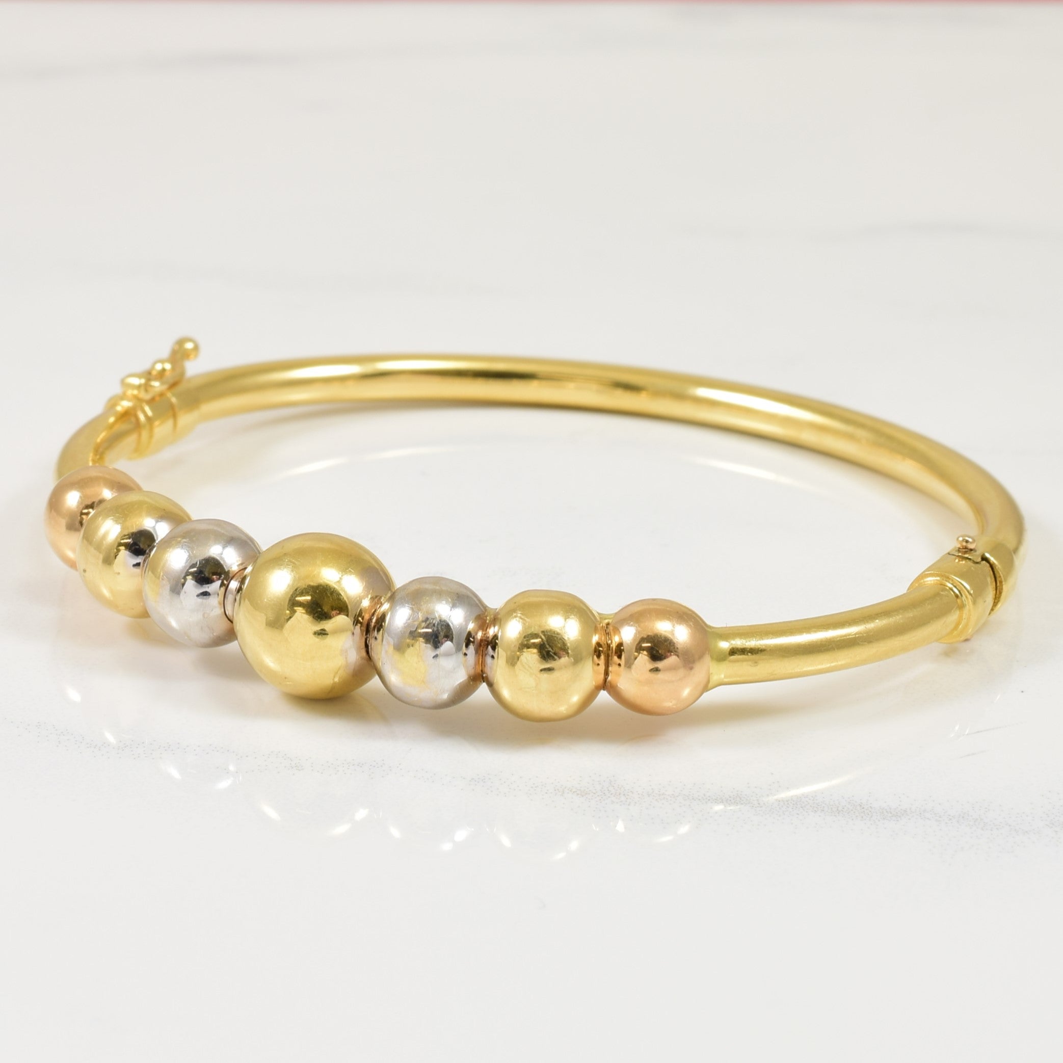18k Two Tone Bracelet | 8" |