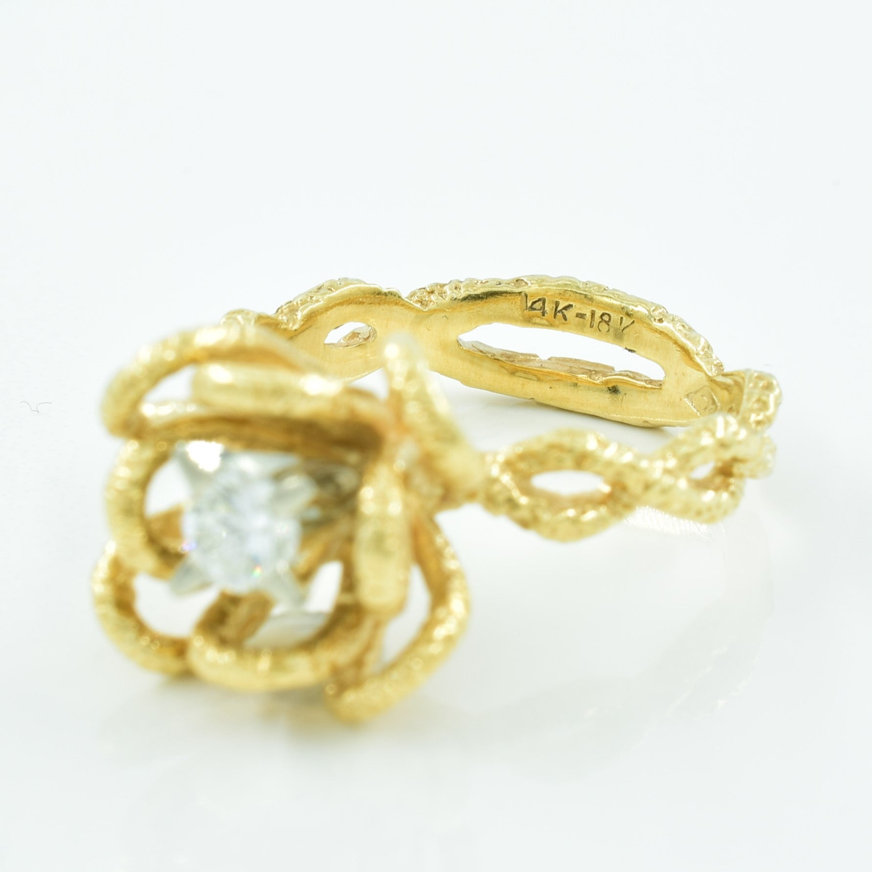Diamond Cocktail Ring | 0.25ct | SZ 6.75 |