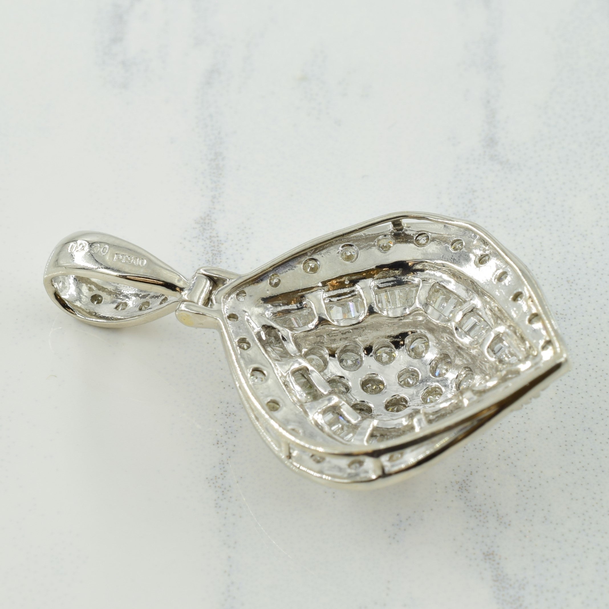 Cluster Diamond Pendant | 2.00ctw |