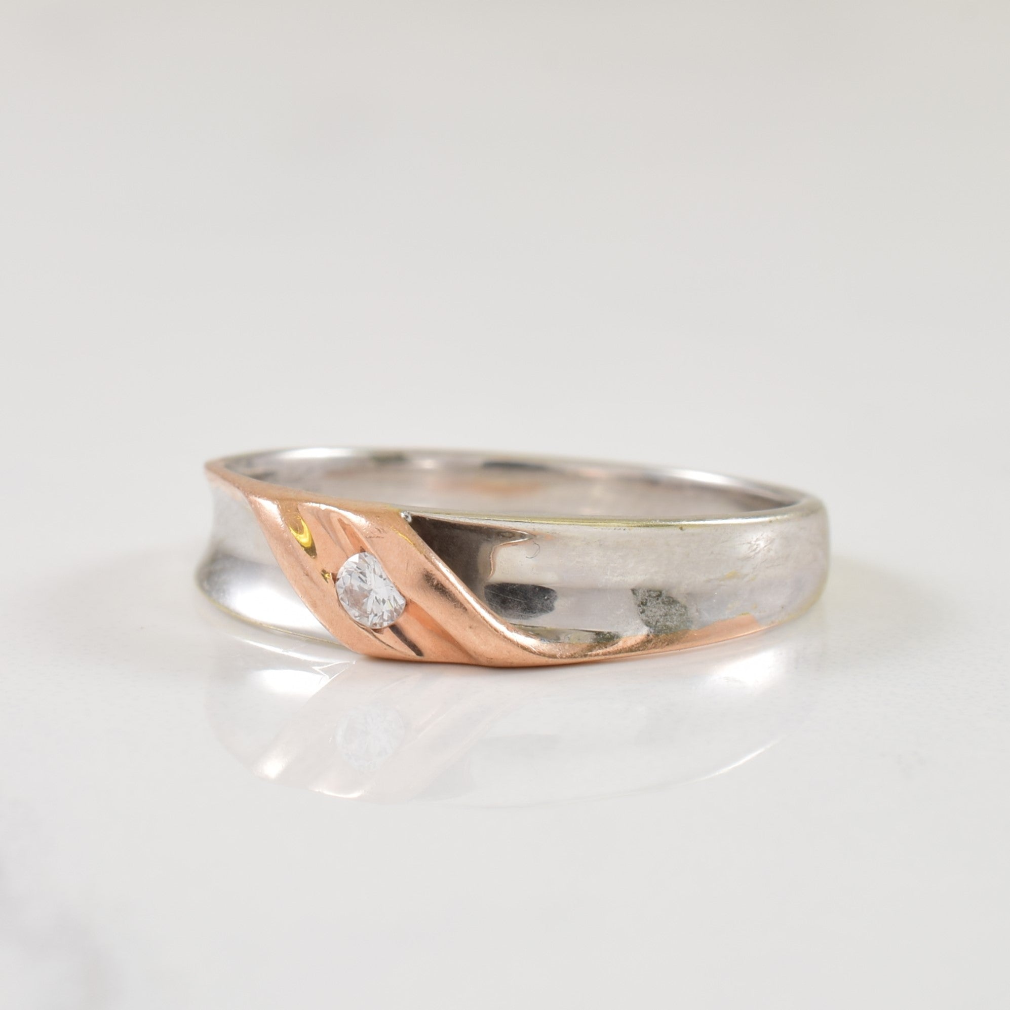 Single Stone Diamond Ring | 0.05ct | SZ 8.75 |