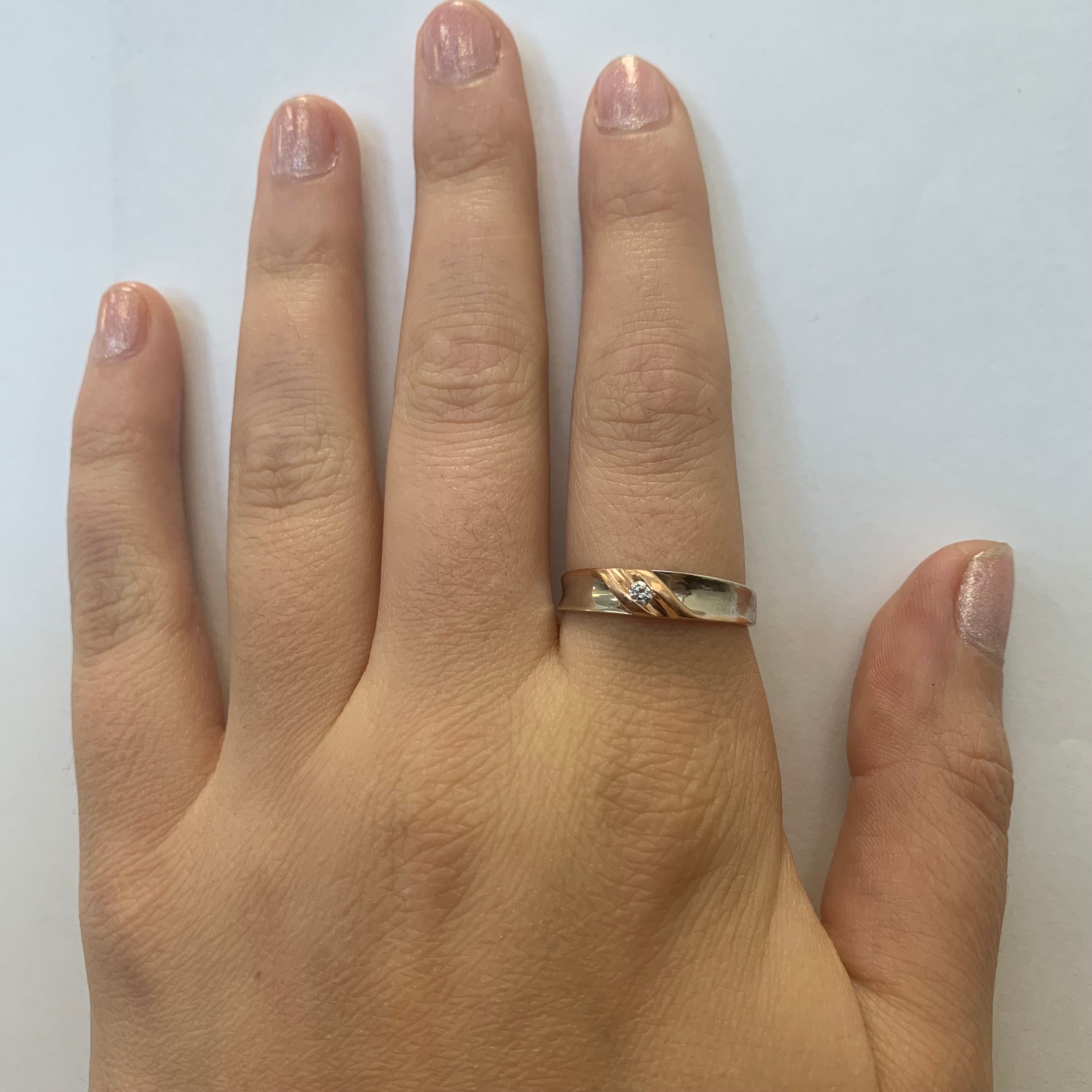 Single Stone Diamond Ring | 0.05ct | SZ 8.75 |