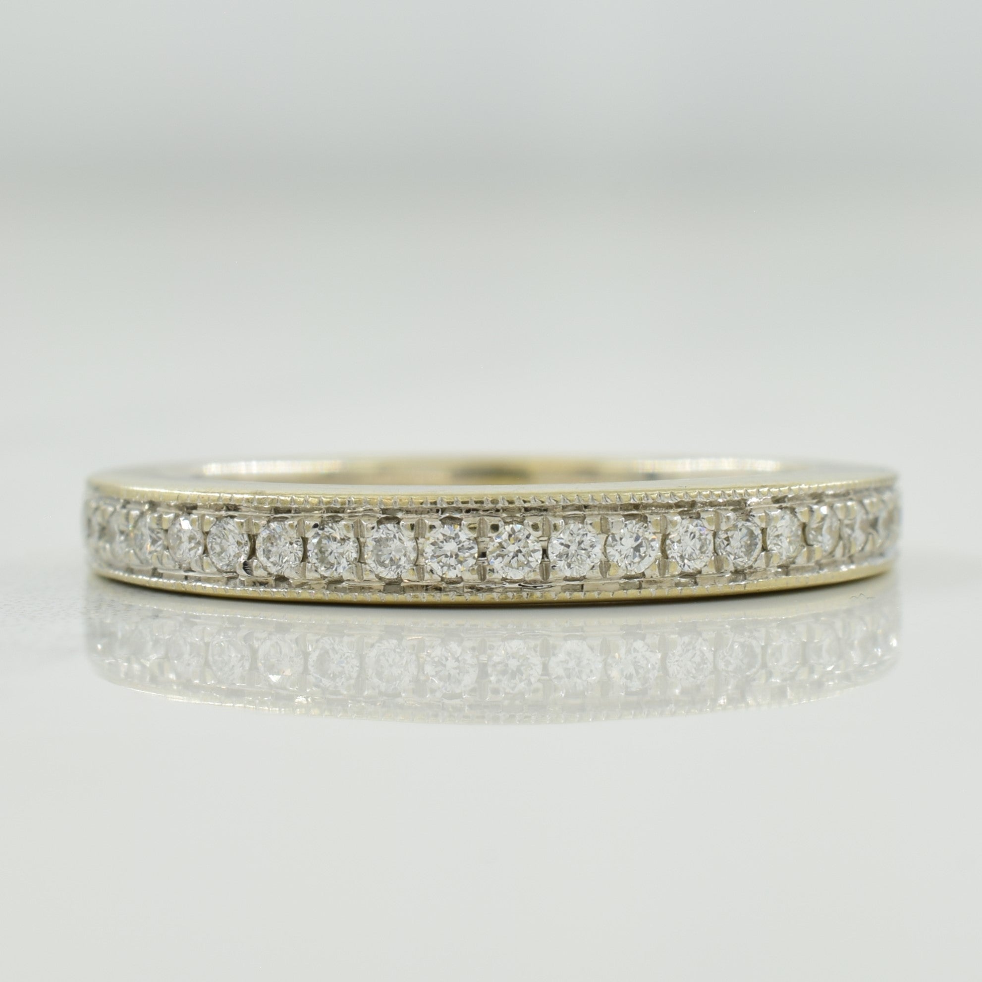 Semi Eternity Diamond Ring | 0.15ctw | SZ 6 |