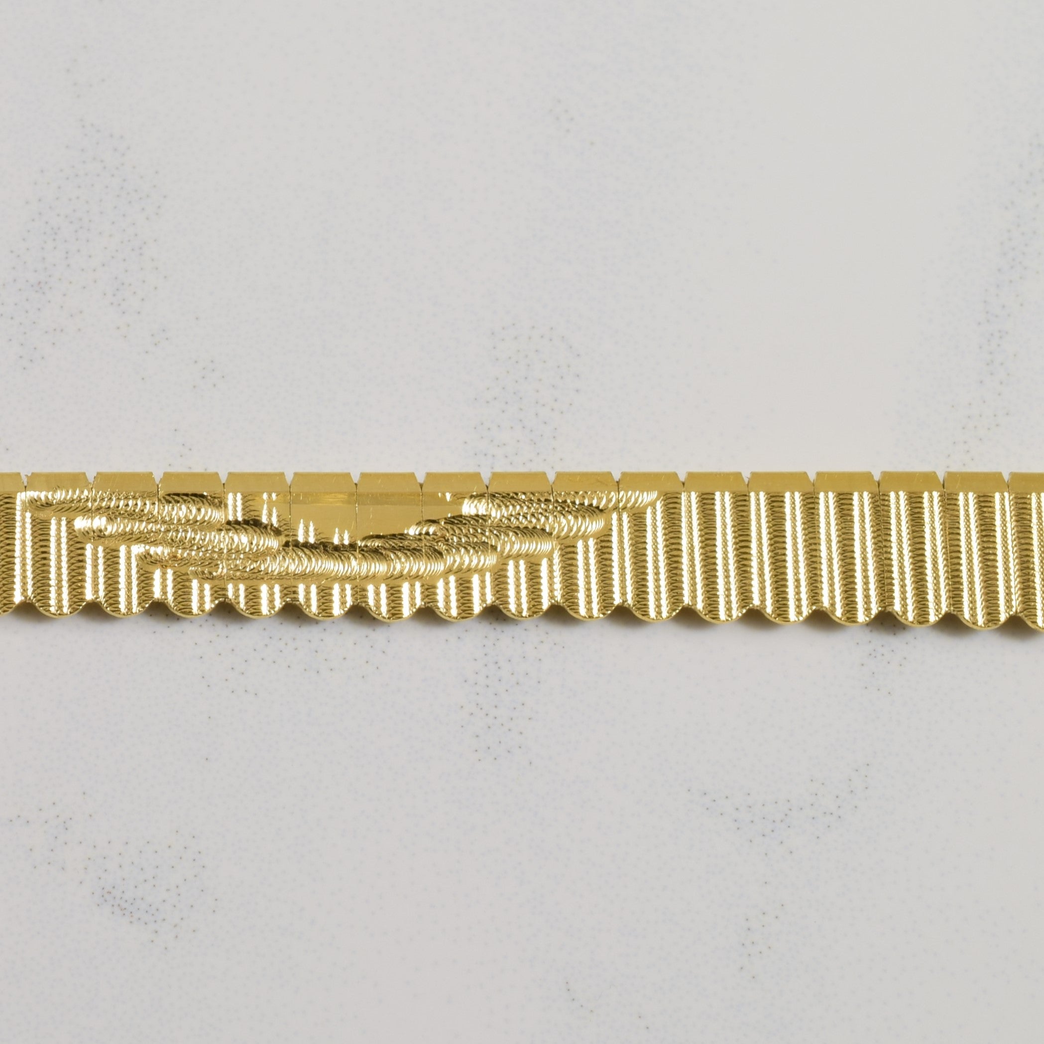 18k Yellow Gold Fancy Chain | 16.5" |