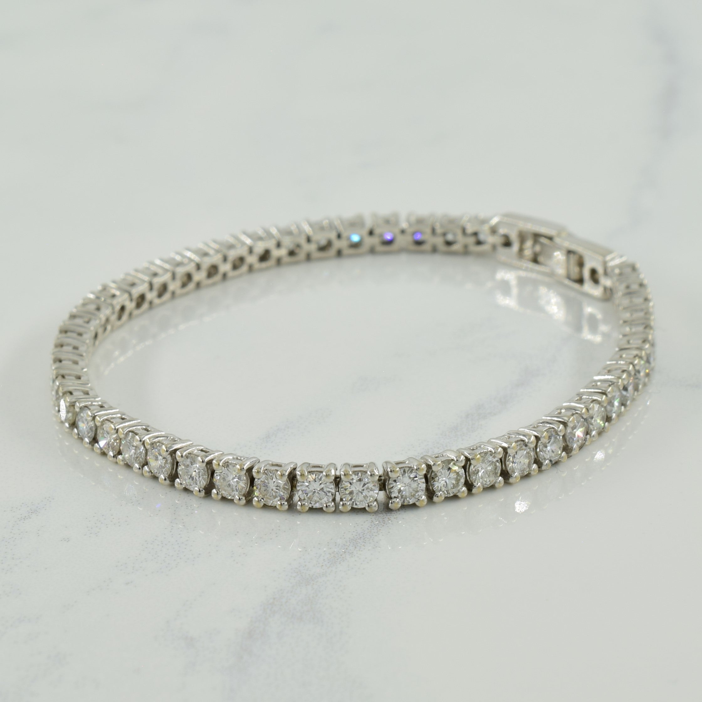 Bracelet de tennis en diamants | 4,80 ct | 7,25" |