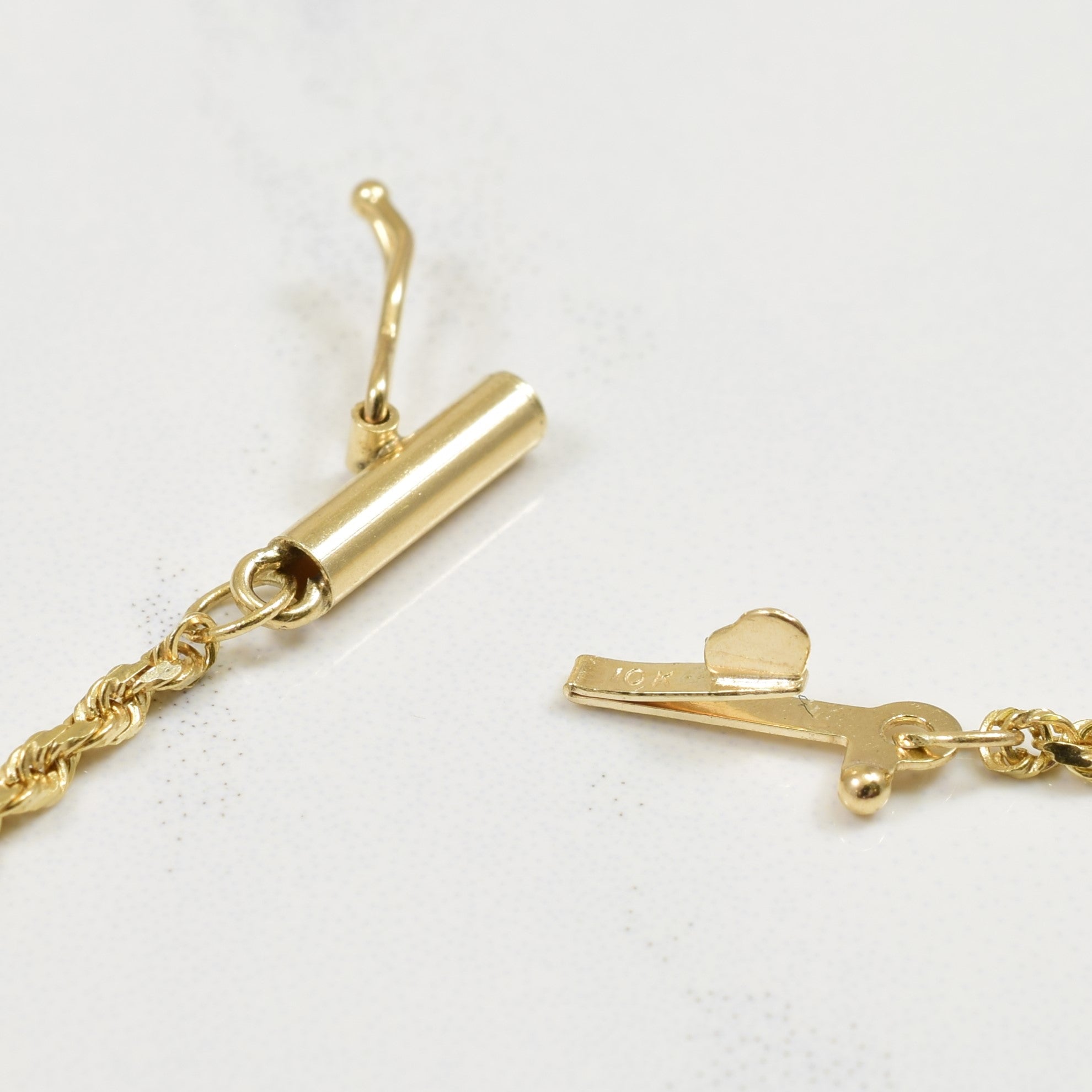 10k Yellow Gold Rope Chain | 28.25" |