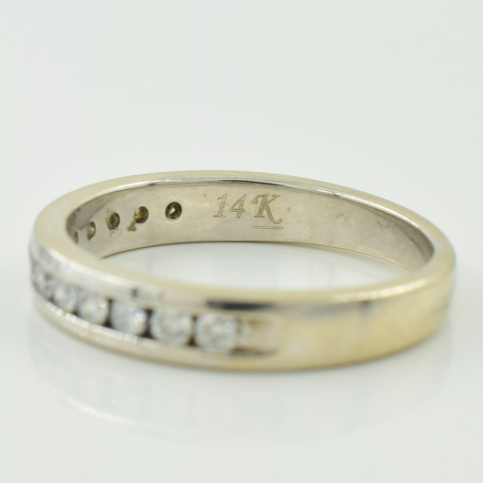 Channel Set Diamond Ring | 0.26ctw | SZ 4.5 |