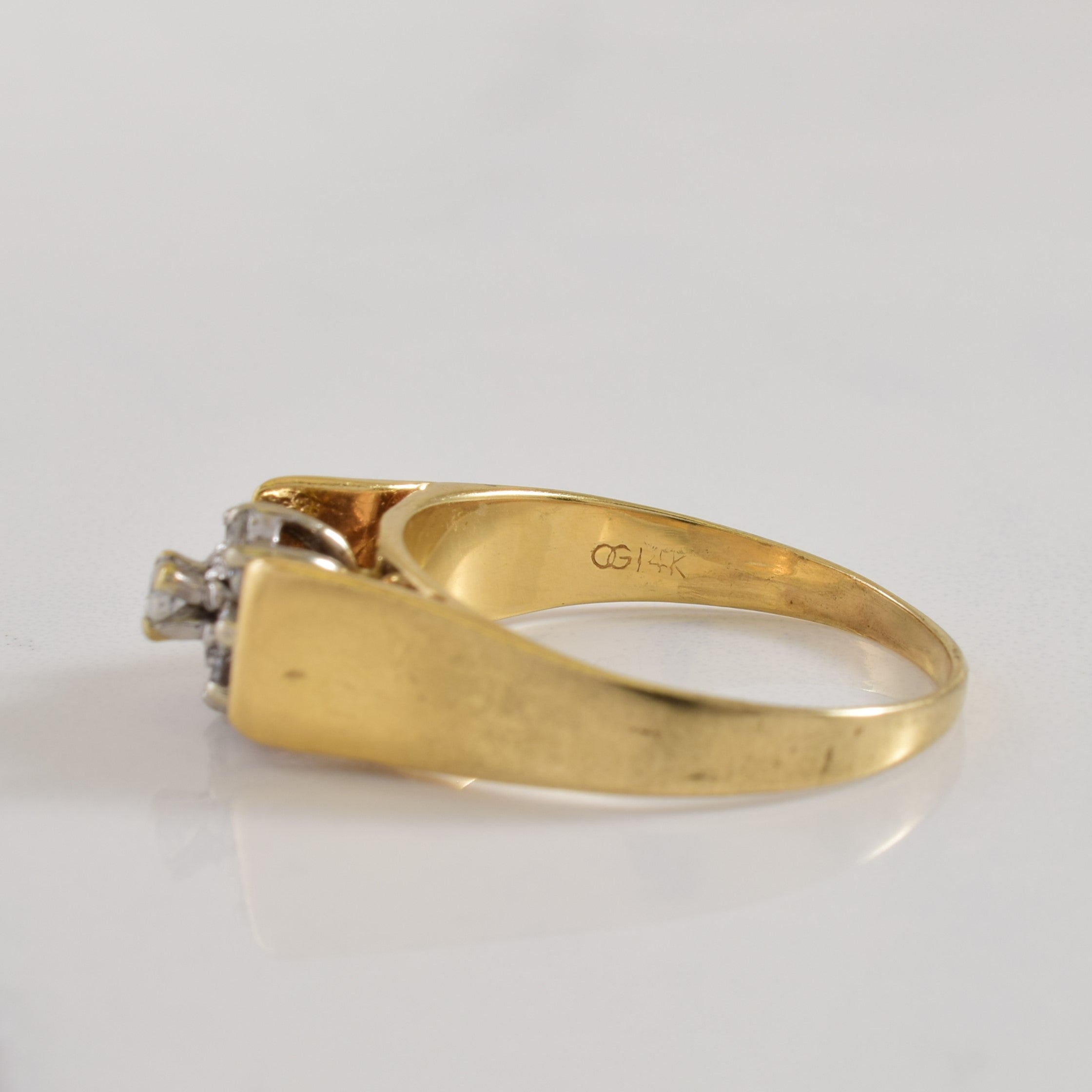 Diamond Halo Ring | 0.20ctw | SZ 9.5 |