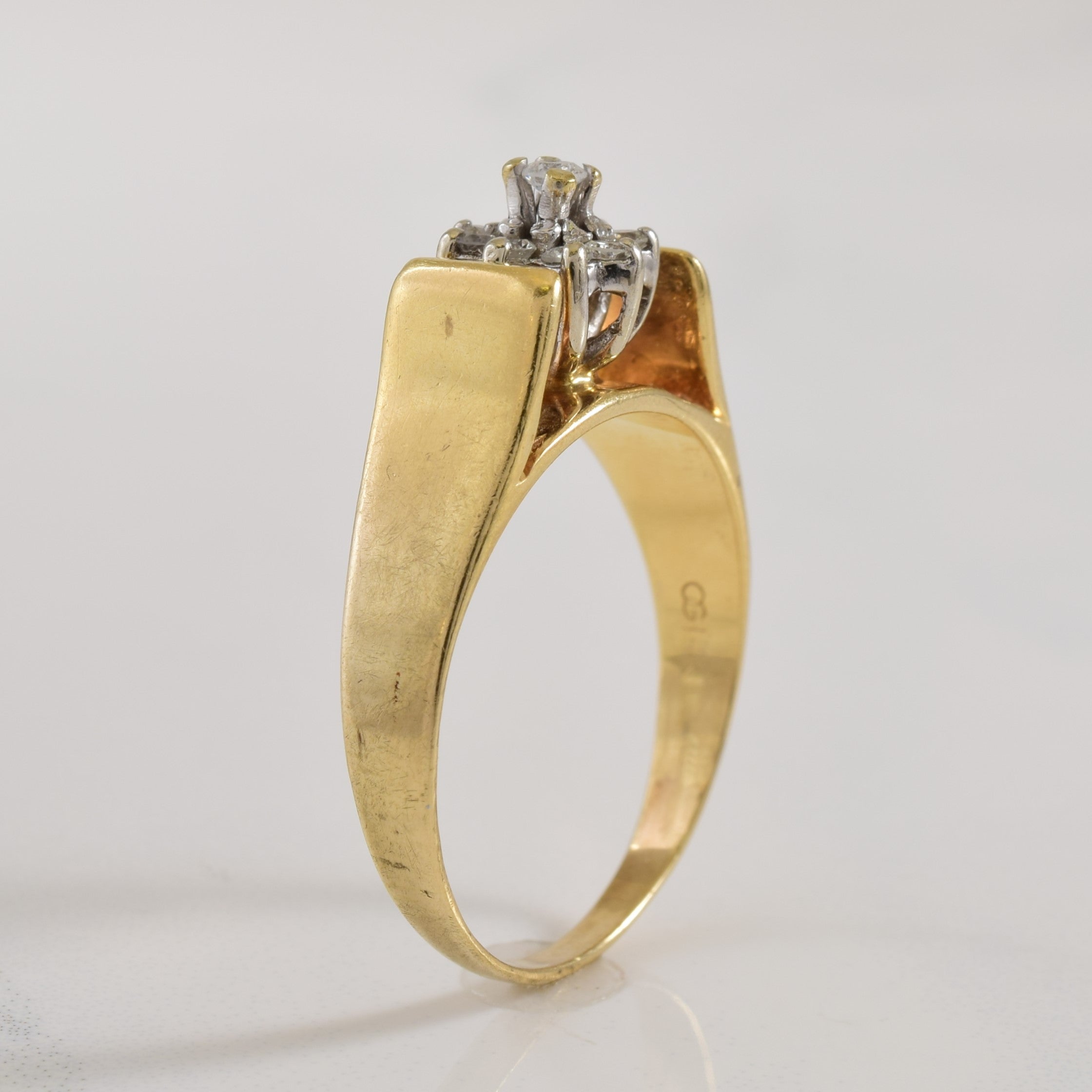 Diamond Halo Ring | 0.20ctw | SZ 9.5 |