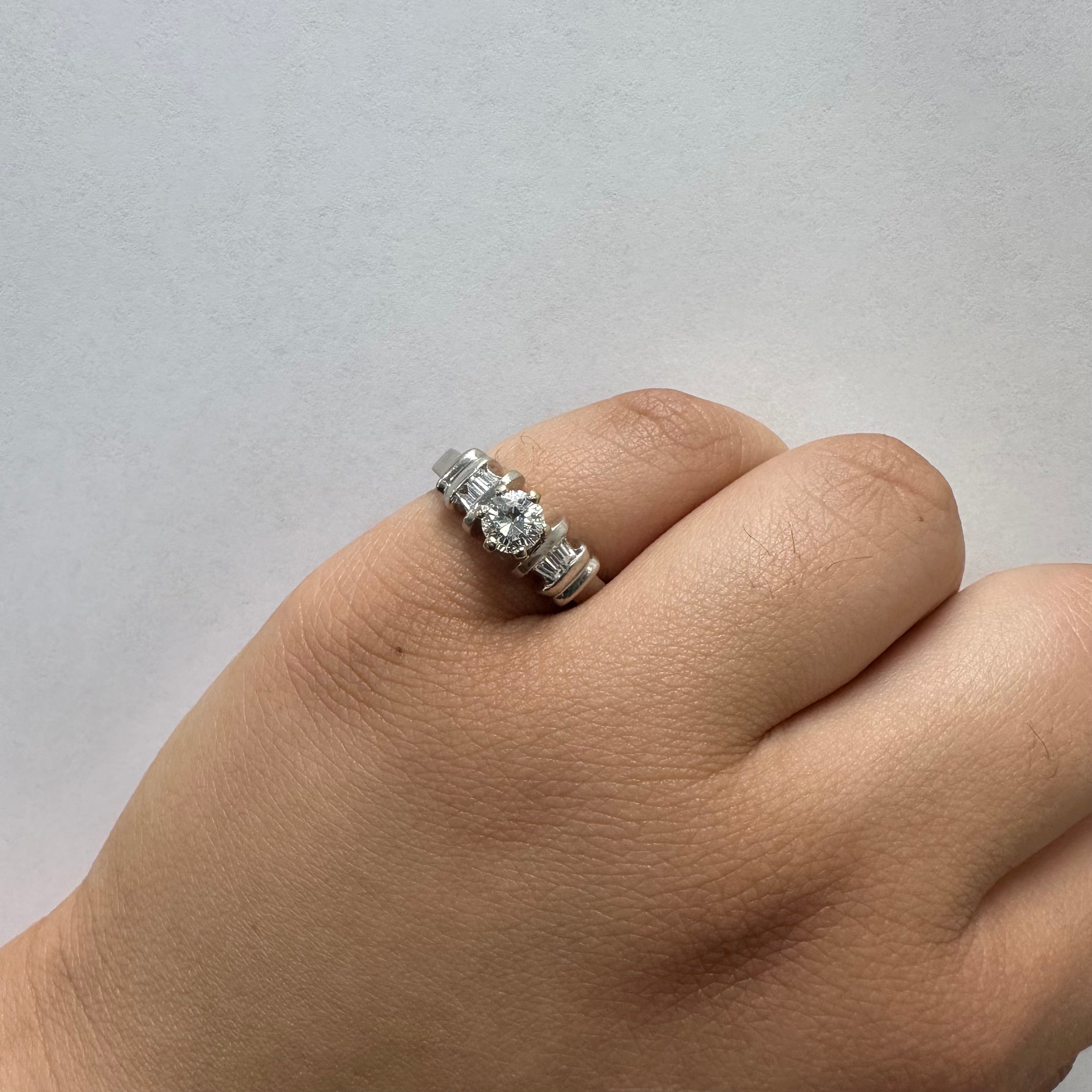 Diamond Engagement Ring | 0.64ctw | SZ 8.25 |