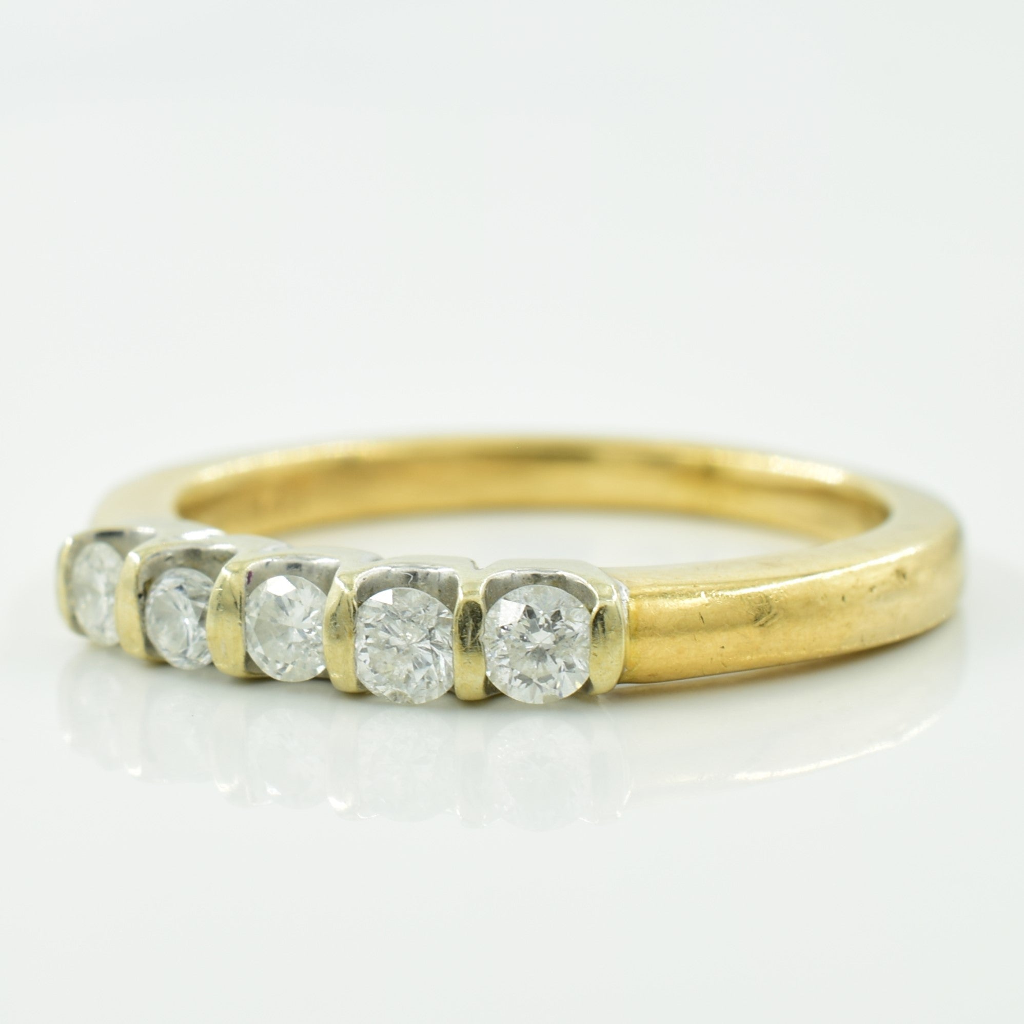 Five Stone Diamond Ring | 0.25ctw | SZ 4.75 |
