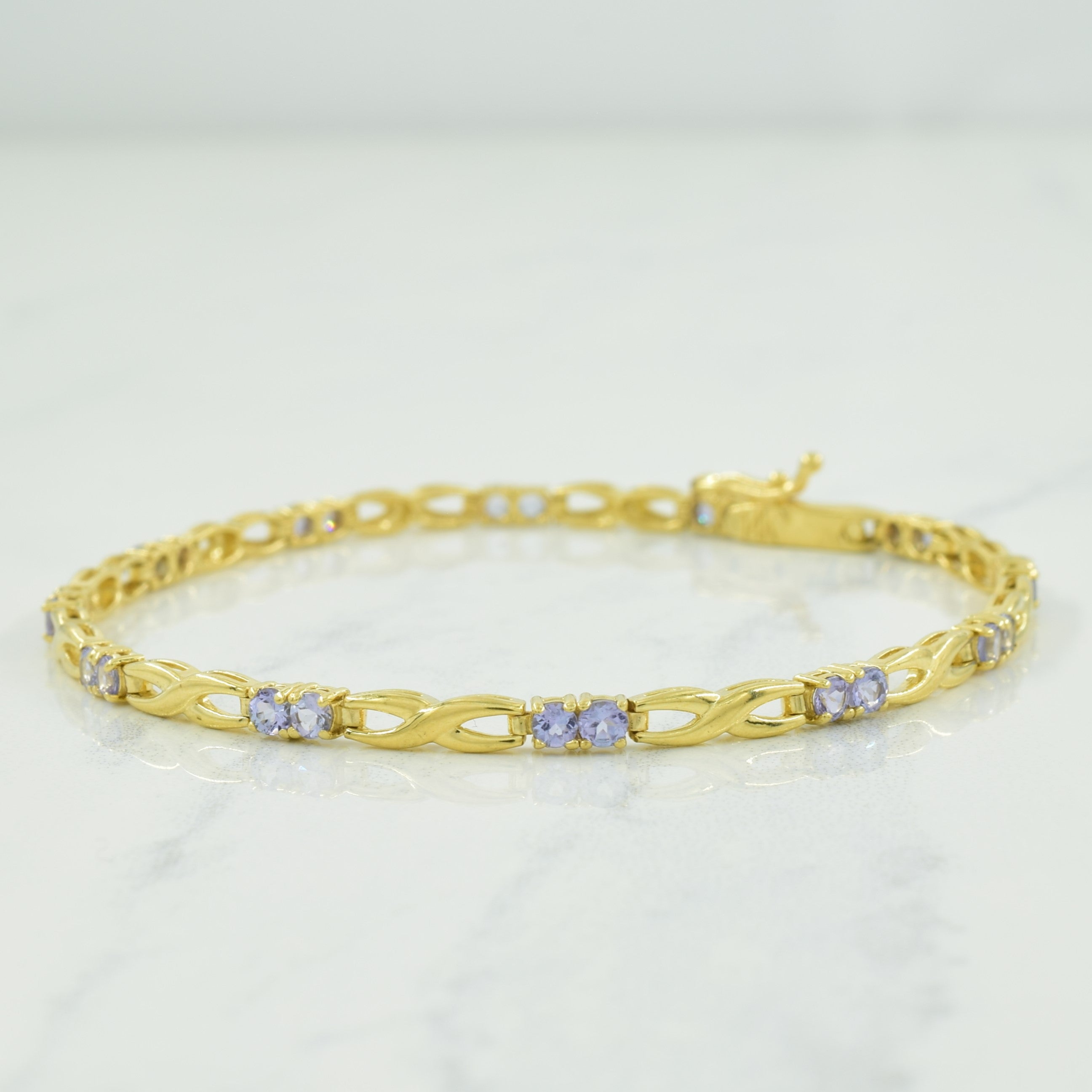 Tanzanite Bracelet | 1.20ctw | 7" |
