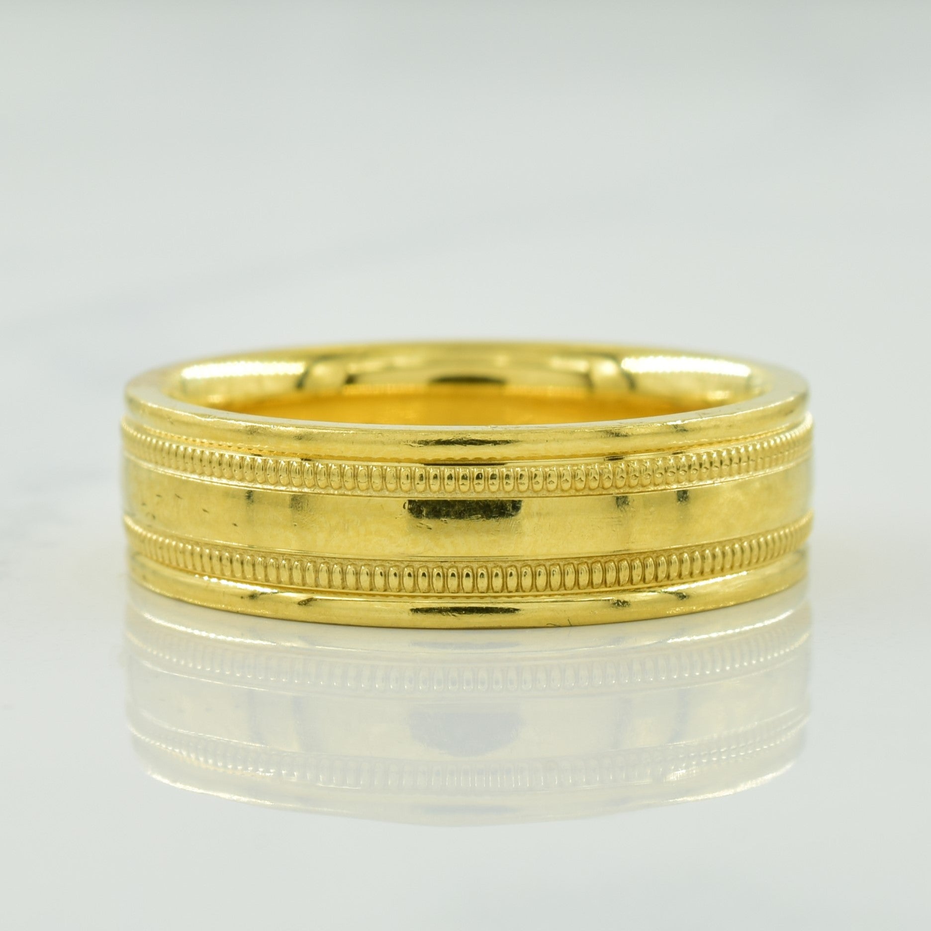 Bague en or jaune 18 carats | Taille 9 |