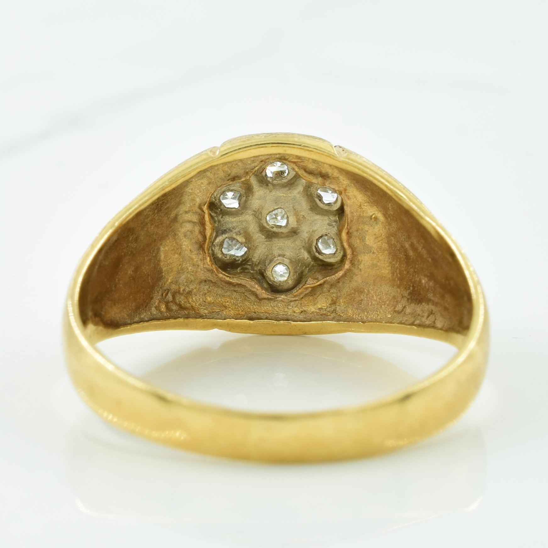 Diamond Cluster Set Ring | 0.10ctw | SZ 10.5 |