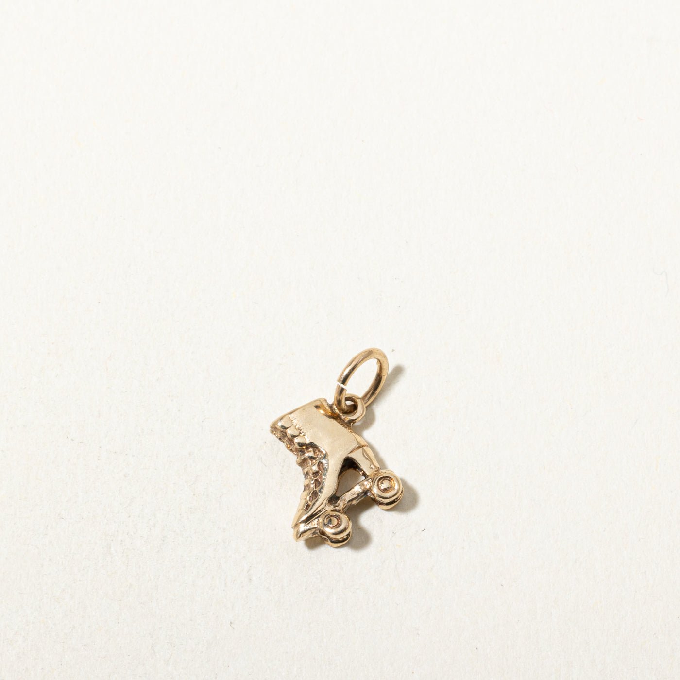 10k Yellow Gold Roller Skate Charm