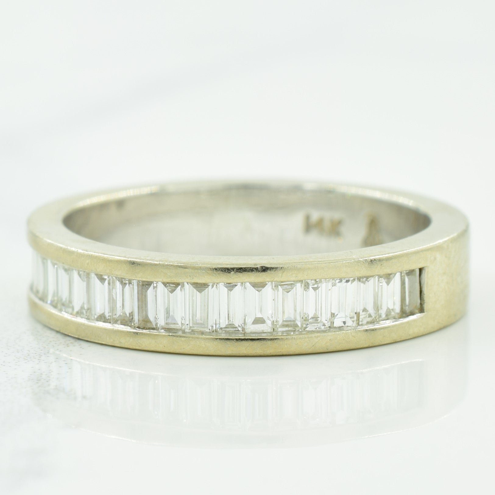 Channel Set Baguette Cut Diamond Ring | 0.45ctw | SZ 6.5 |