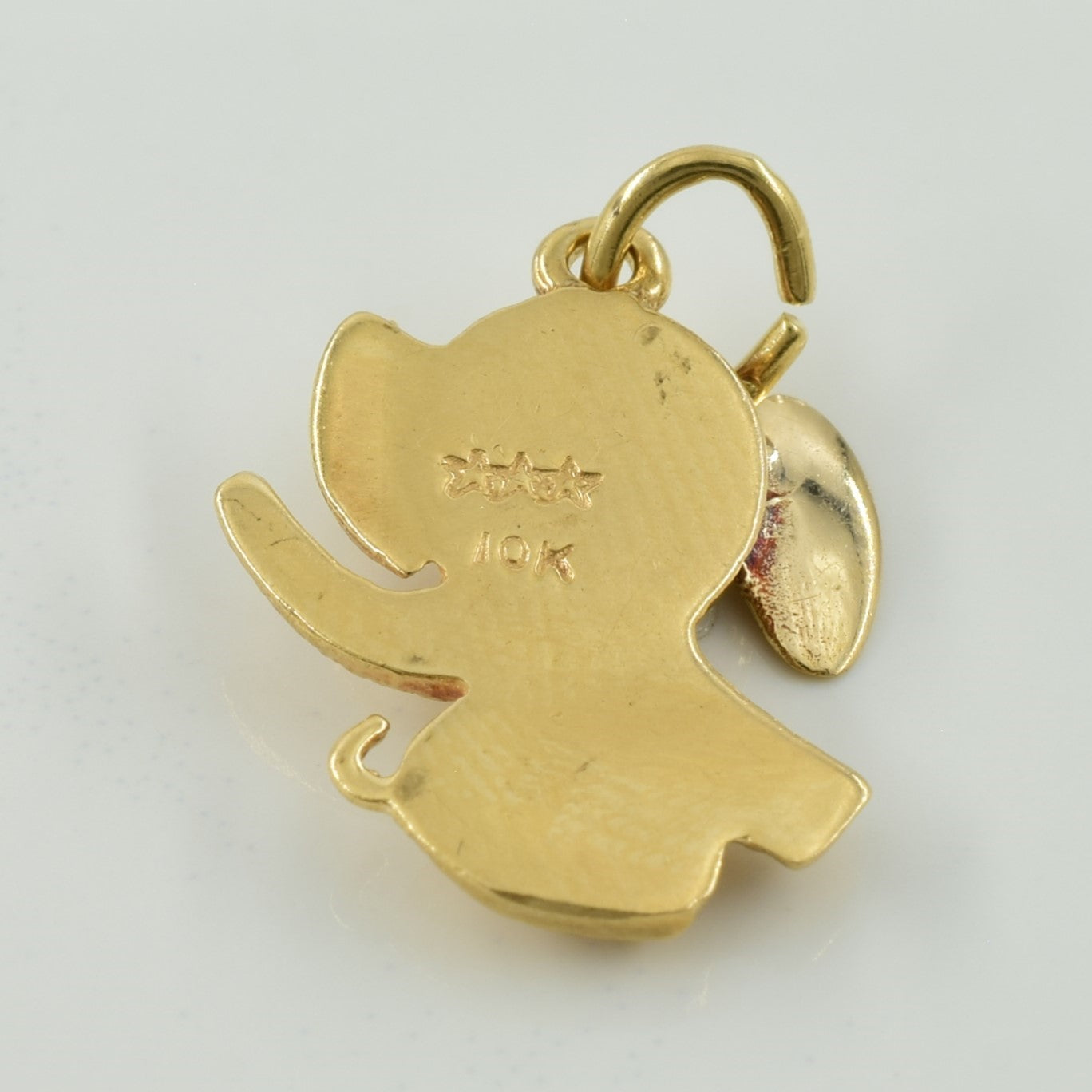 10k Yellow Gold Elephant Charm |