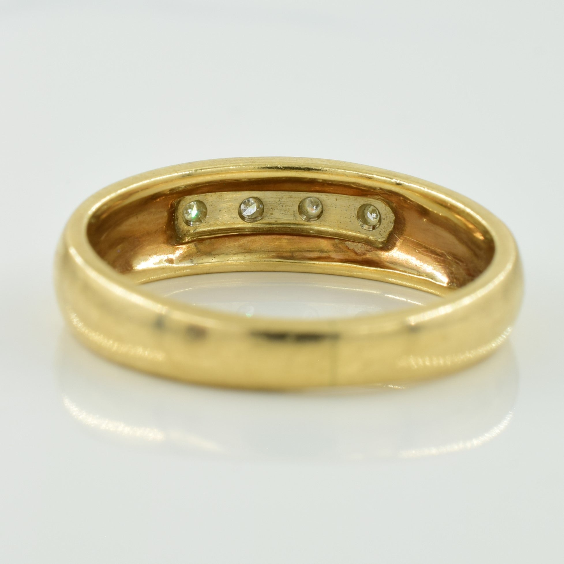 Four Stone Diamond Ring | 0.06ctw | SZ 8.25 |