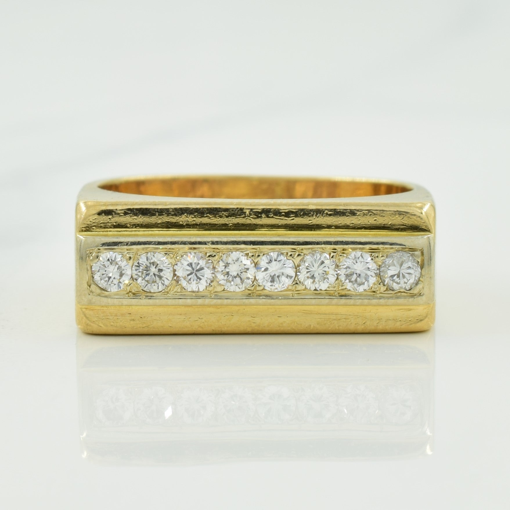 Pave Set Diamond Ring | 0.32ctw | SZ 8.5 |