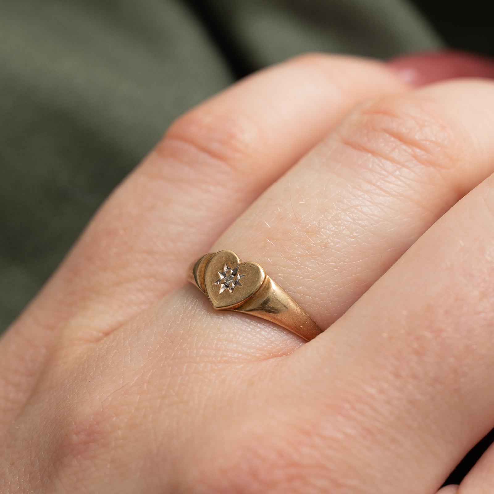 Start Set Diamond Heart Ring | 0.005ct | SZ 6.25