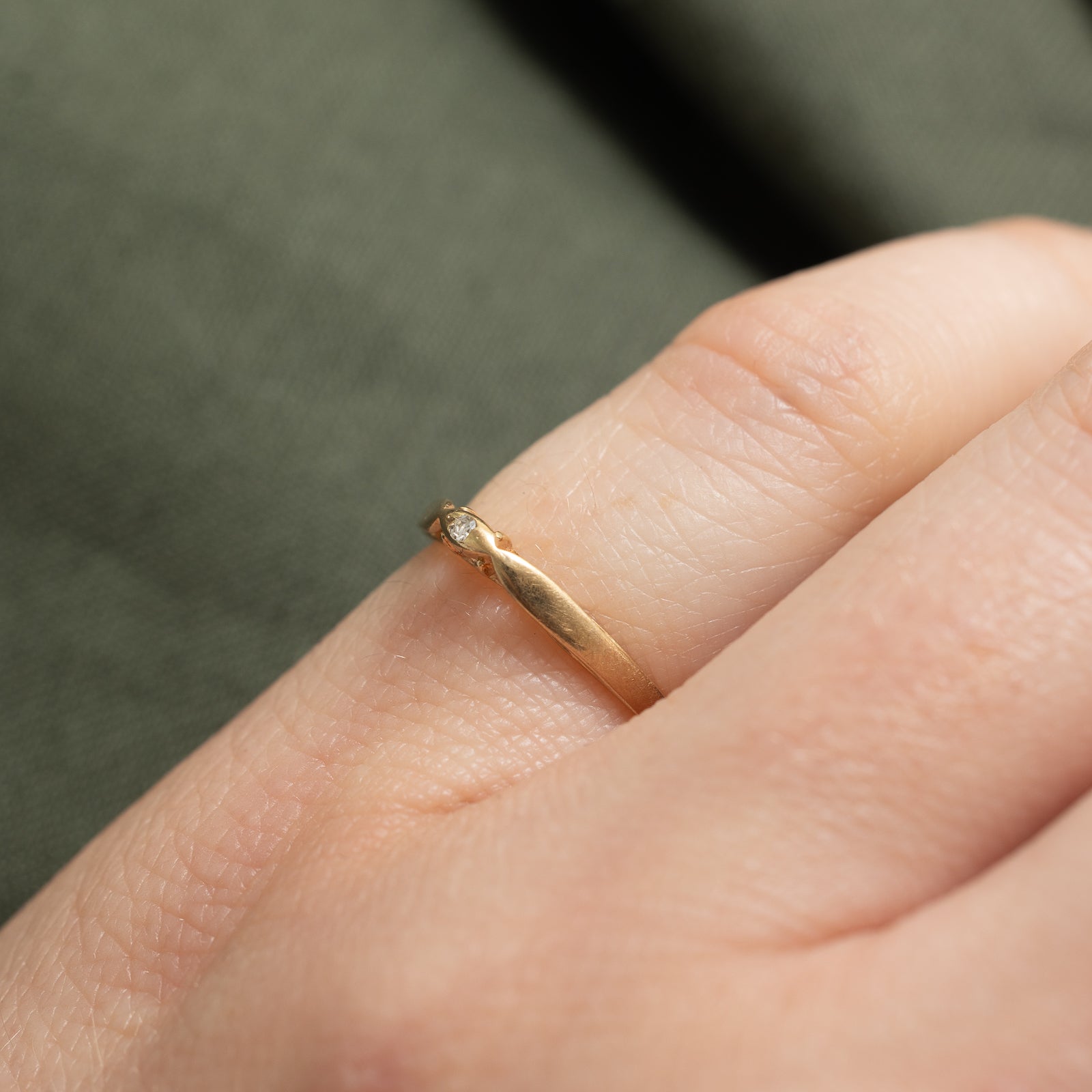 Diamond Petite Band | 0.005ct | SZ 4