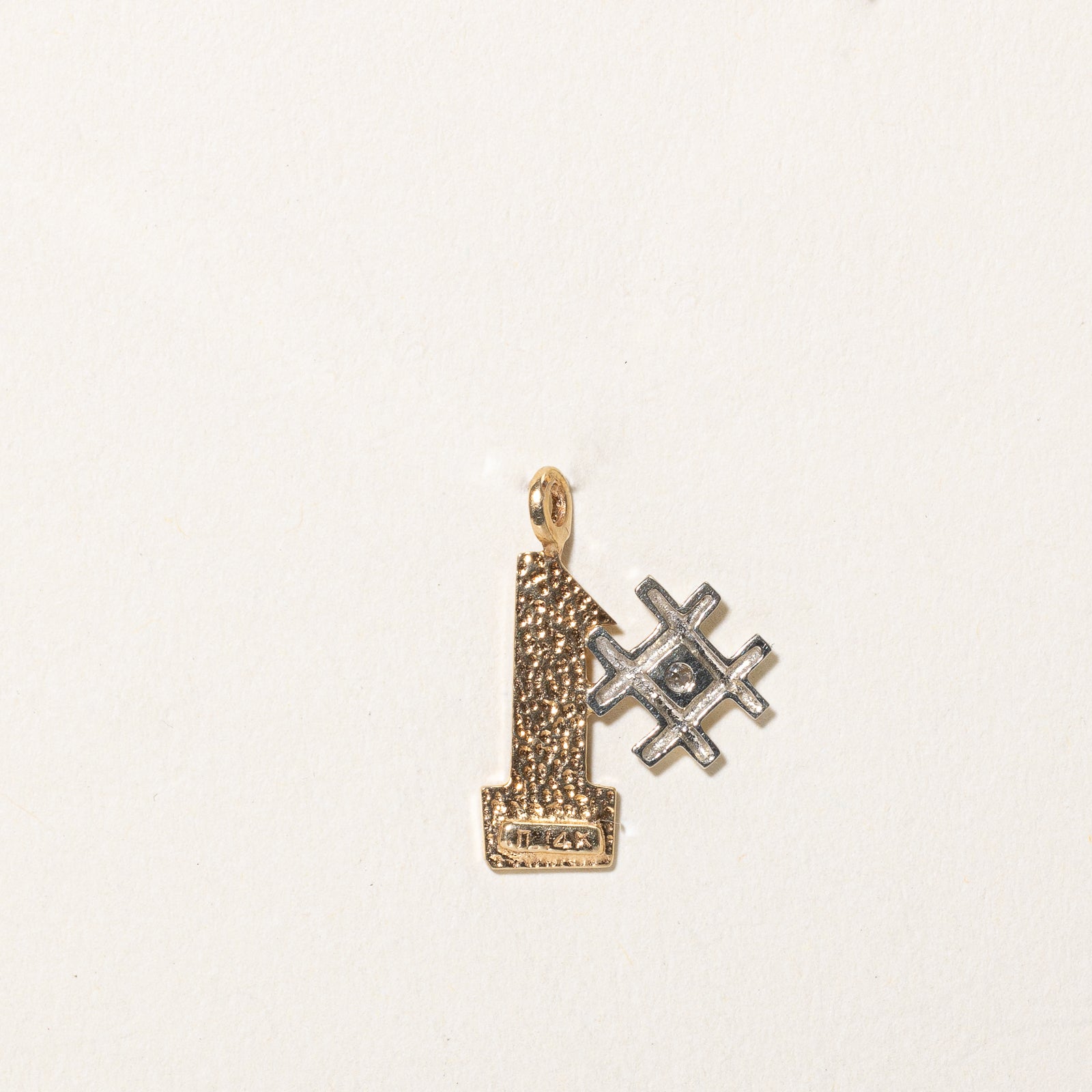 Diamond #1 Pendant | 0.02ct