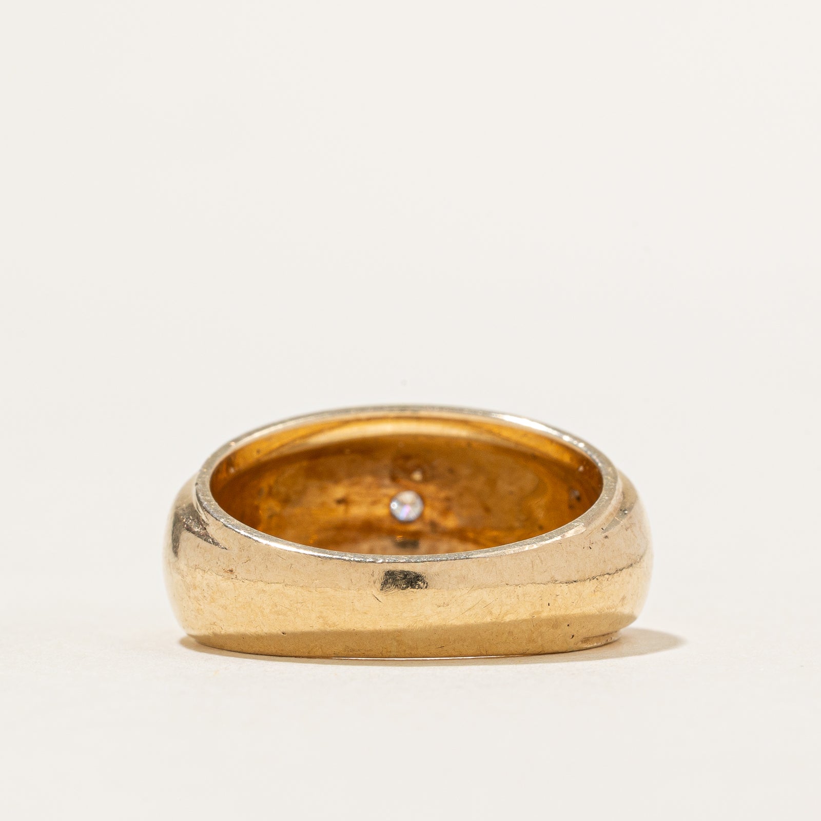 Star Set Diamond Band | 0.02ct | SZ 6.75